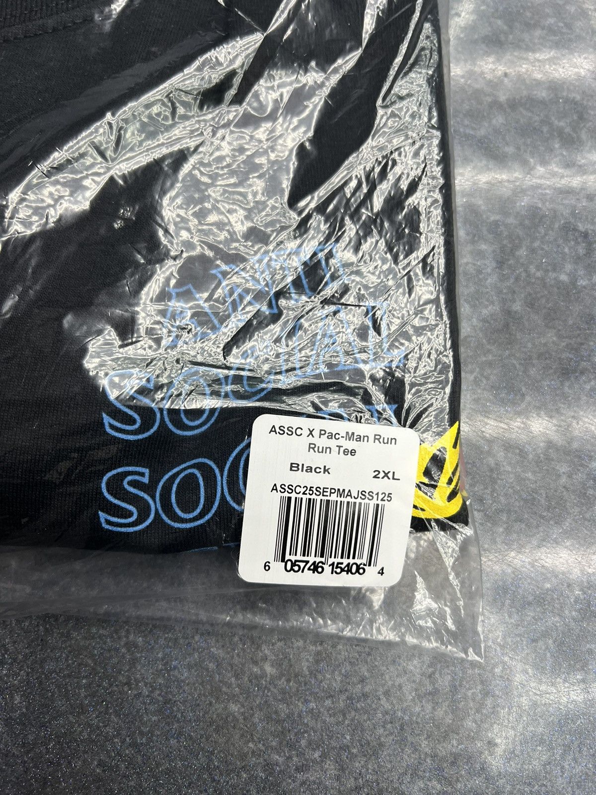 Anti Social Social Club ASSC Pac-Man T-Shirt Size US XXL / EU 58 / 5 - 6 Thumbnail