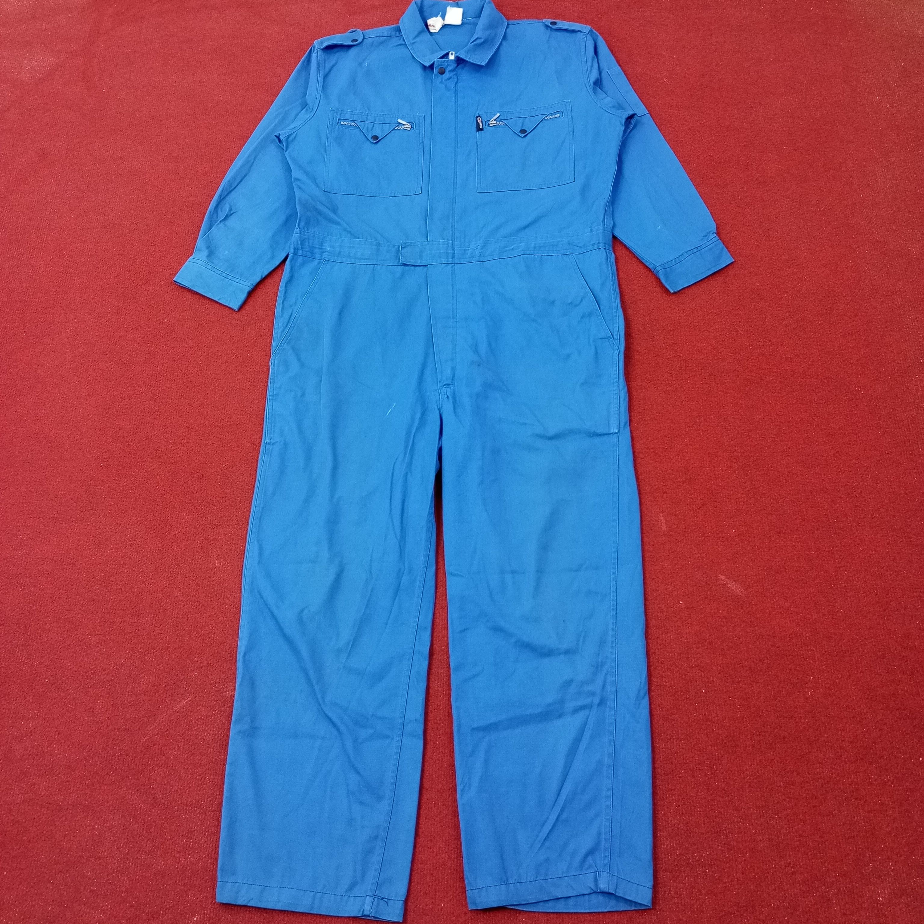 Japanese Brand Kubota Agriculture Machiney Workwear Coverall Jacket c238n16 Size US L / EU 52-54 / 3 - 5 Thumbnail