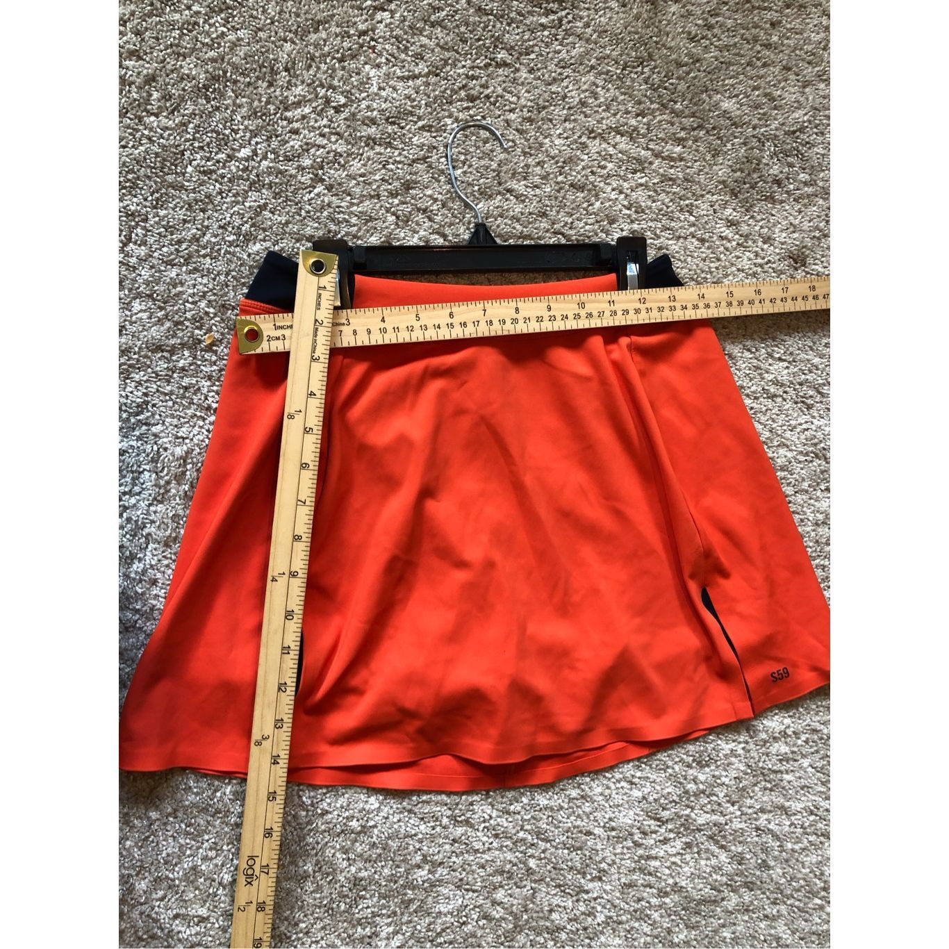 Splits59 Splits59 Women’s Orange and Navy Blue Short Skort Size M Size 30" / US 8 / IT 44 - 6 Thumbnail