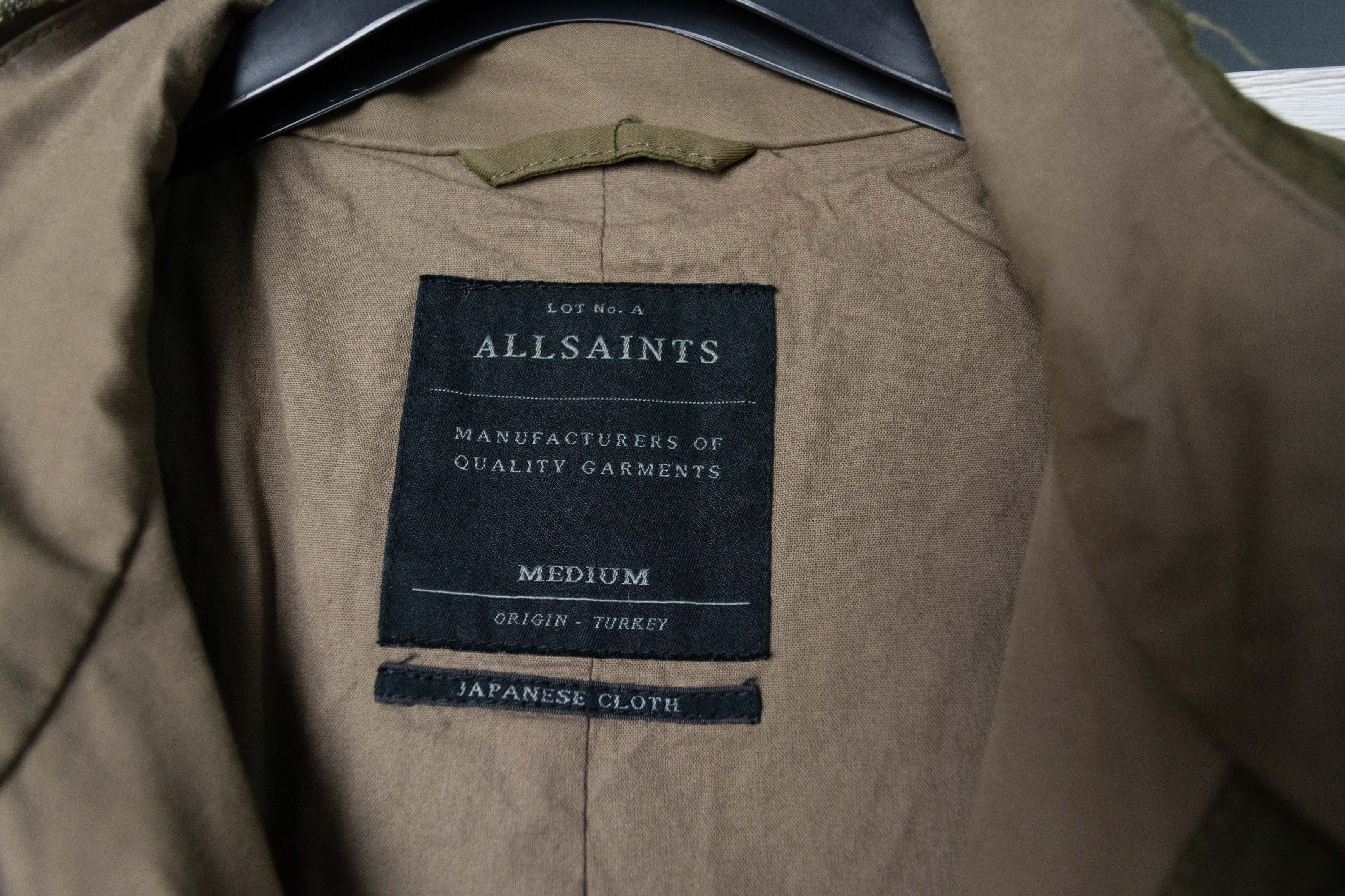 Allsaints Allsaints khaki parka hacker Size US M / EU 48-50 / 2 - 4 Thumbnail