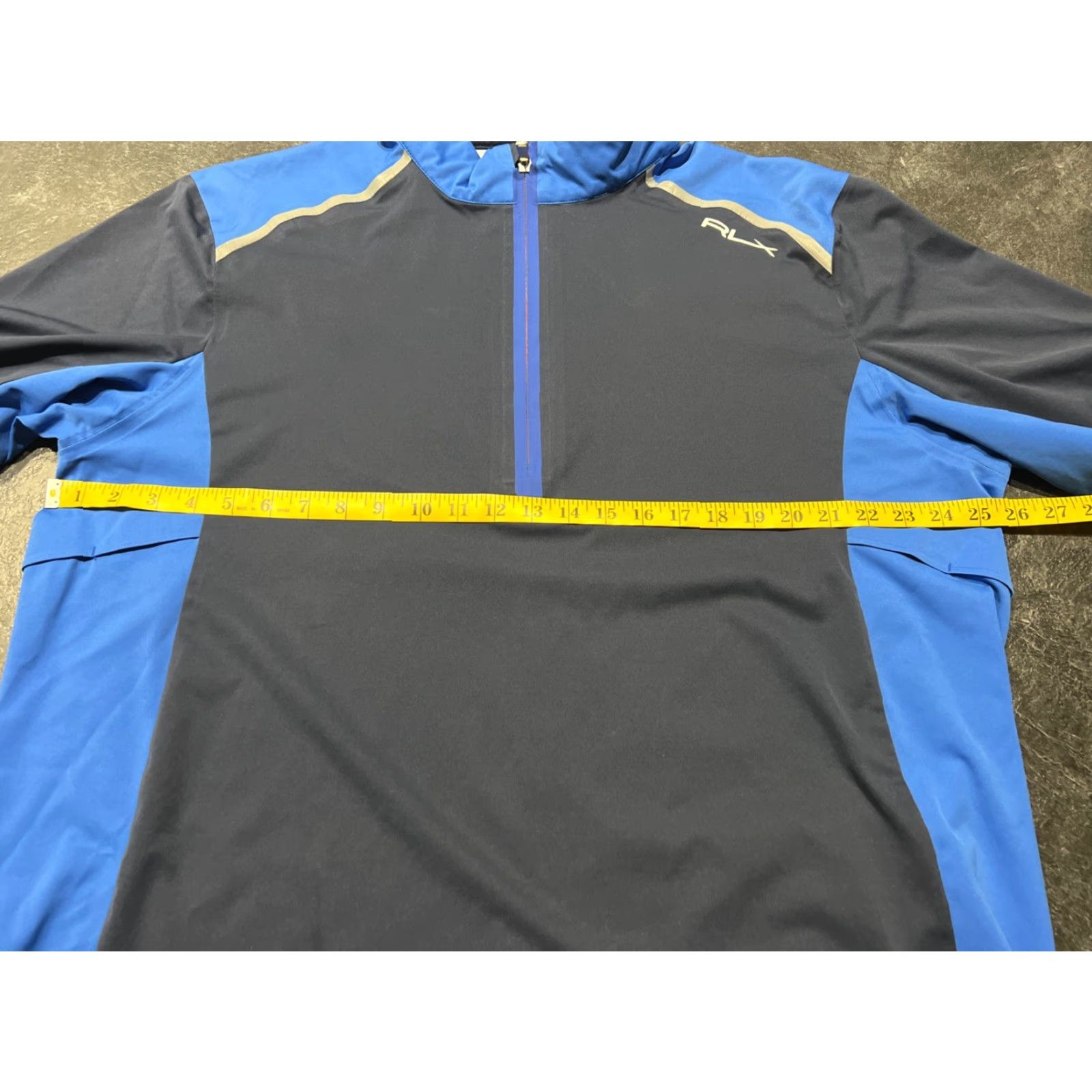 Vintage RLX BH Men's Activewear Water Repellent Windbreaker Shirt XL Blue Short Sleeve Size US XL / EU 56 / 4 - 7 Thumbnail