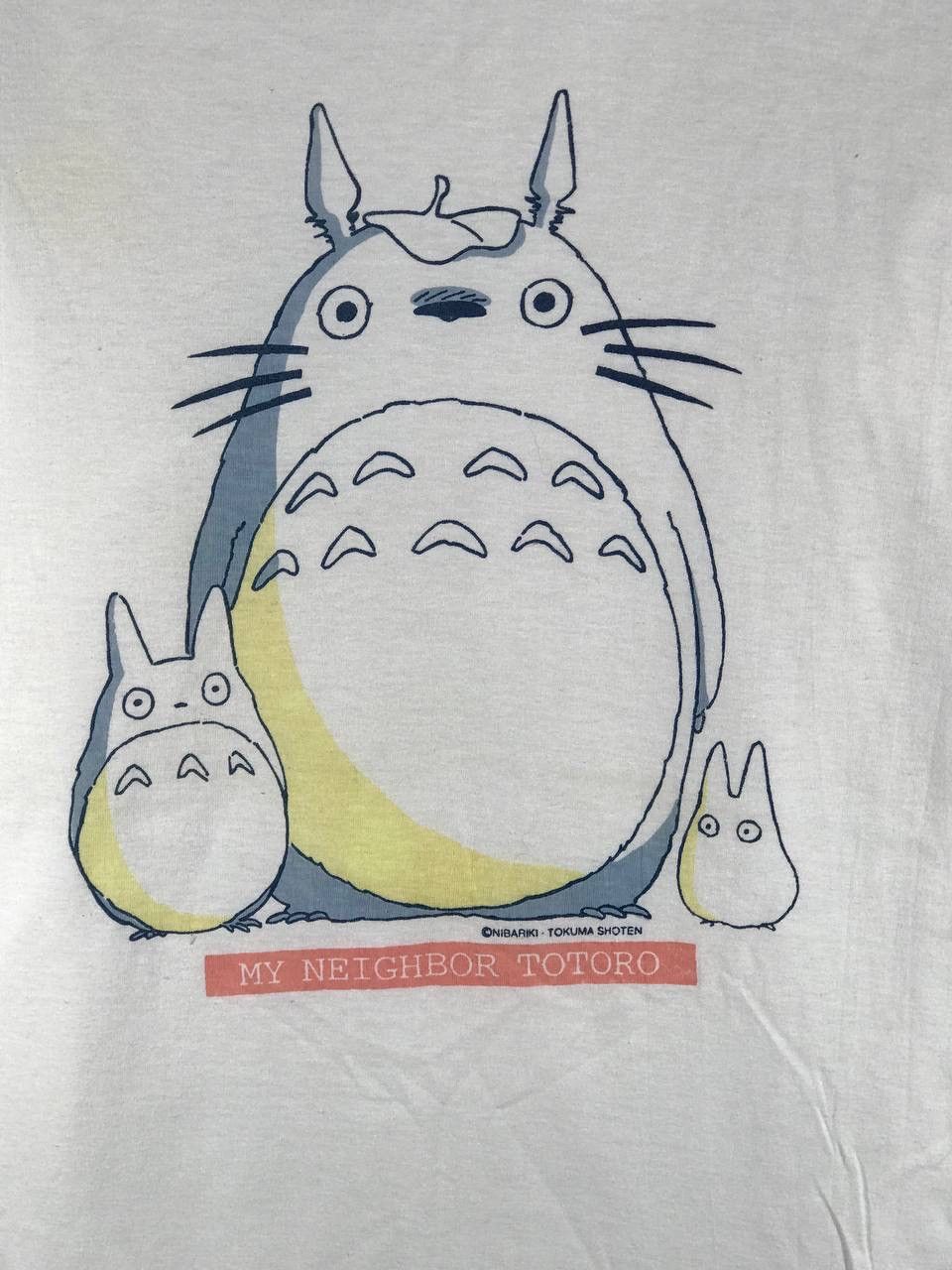 Anime Vintage my neighbor totoro studio ghibli Size US L / EU 52-54 / 3 - 3 Thumbnail