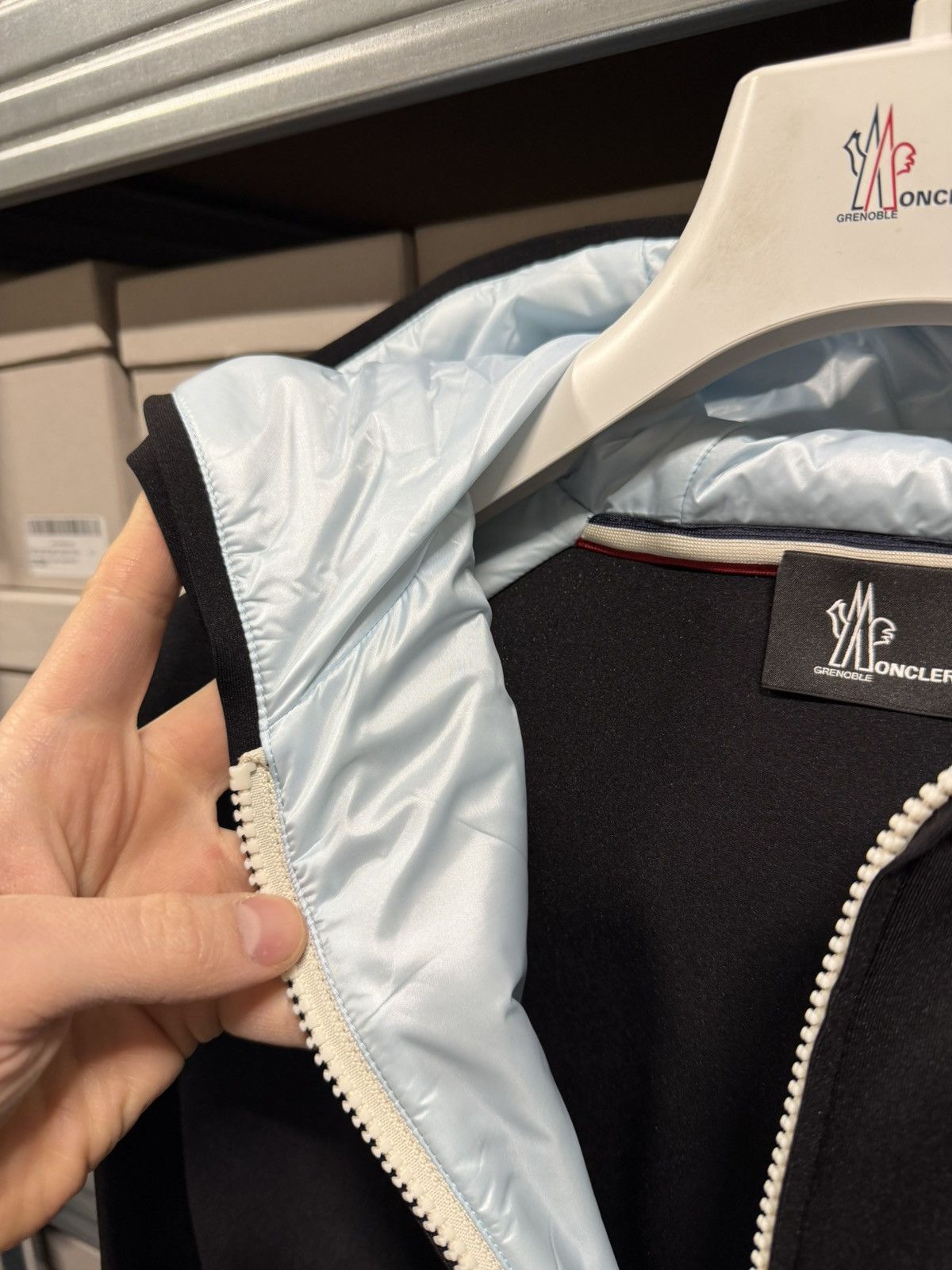Moncler Grenoble Moncler Grenoble Zip Cardigan Hooded Jacket NEW 1000$ Size S / US 4 / IT 40 - 5 Thumbnail