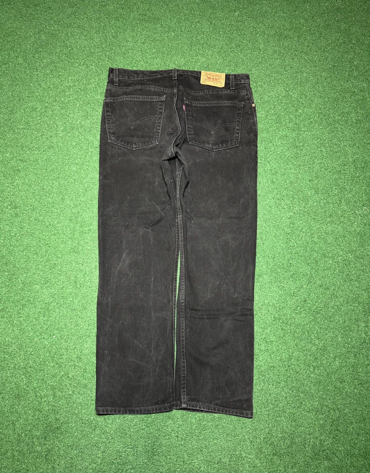 Levi's Vintage Clothing Vintage Levi’s 505 Straight Leg 38x30 Black Denim Jeans Size US 38 / EU 54 - 1 Thumbnail