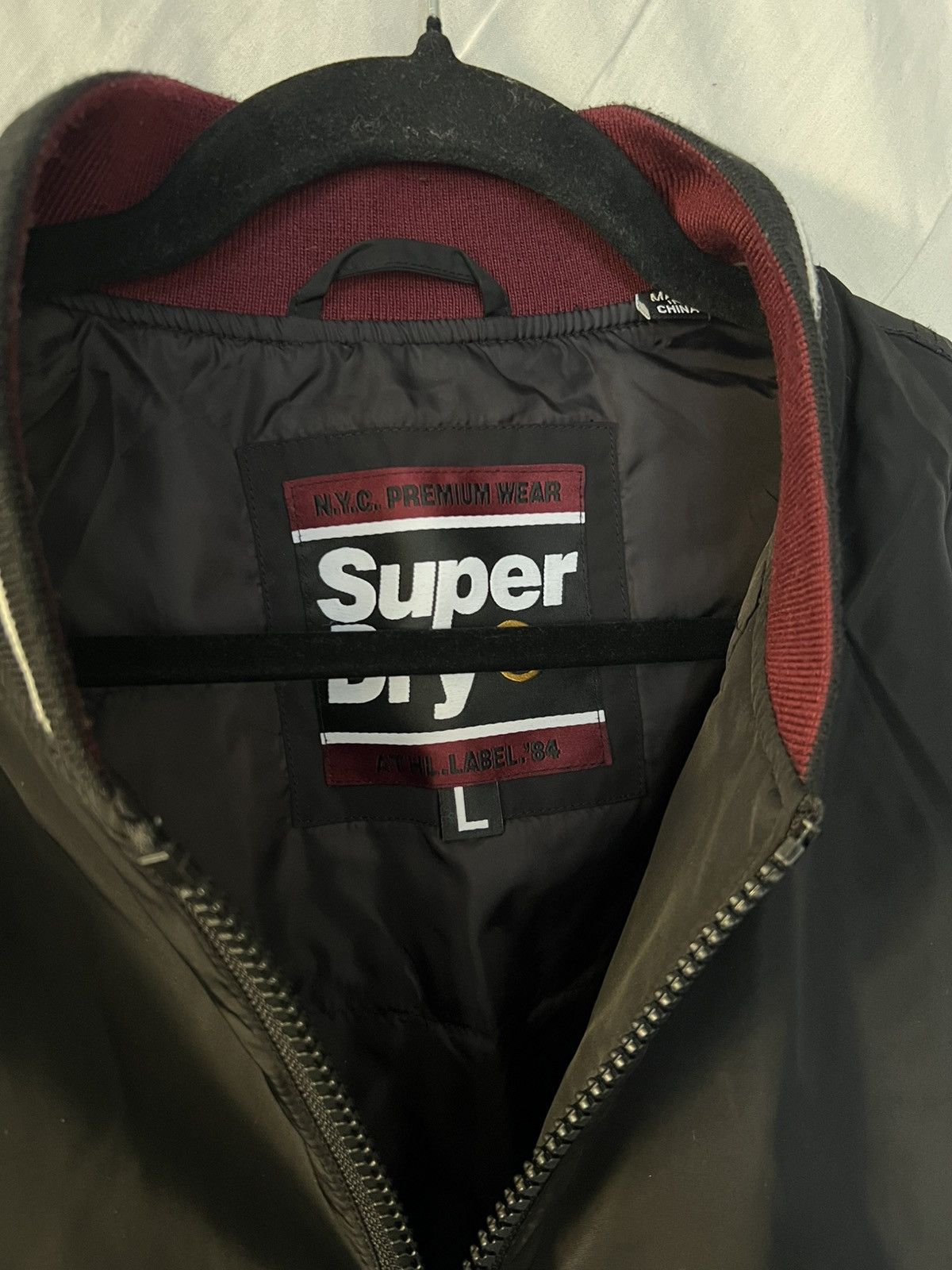 Superdry Superdry Half Time Bomber Jacket Size US L / EU 52-54 / 3 - 2 Thumbnail