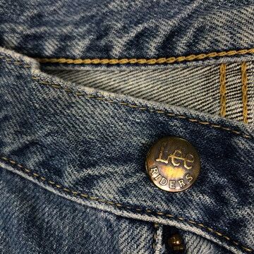 Japanese Brand 🔥Vintage Lee Rider Denim Jeans Union Made Size US 32 / EU 48 - 18 Thumbnail