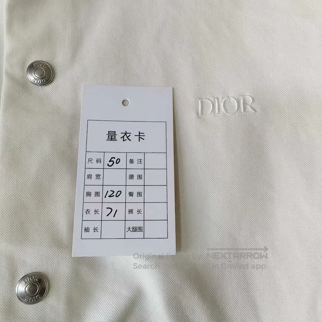 Dior Dior Embroidered Logo Denim Shirt Jacket. Size US L / EU 52-54 / 3 - 4 Thumbnail