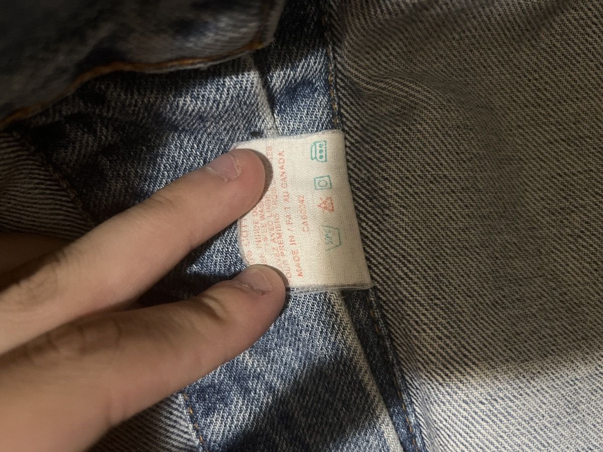 Japanese Brand × Levi's × Vintage Vintage made in Canada 90’s Levi’s denim jacket Size US M / EU 48-50 / 2 - 2 Thumbnail