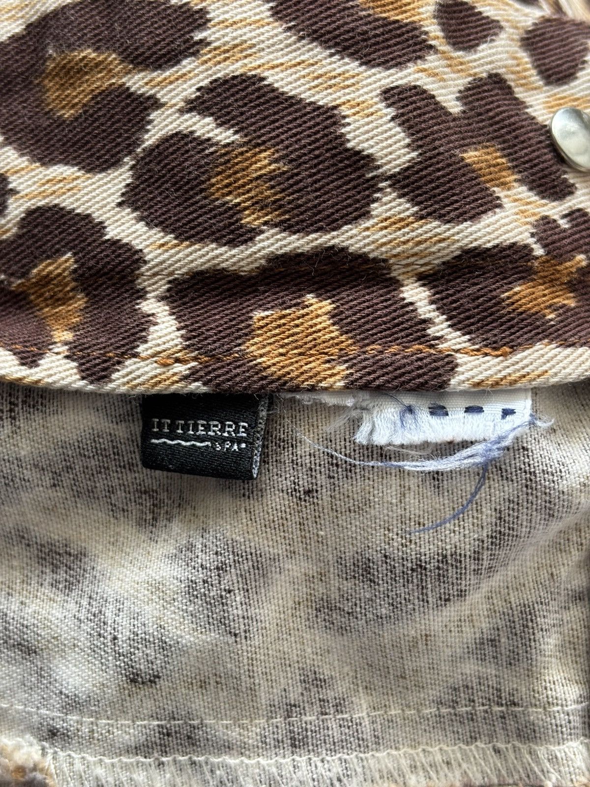 Hedi Slimane Leopard Crop Trucker Jacket Size US XS / EU 42 / 0 - 9 Thumbnail