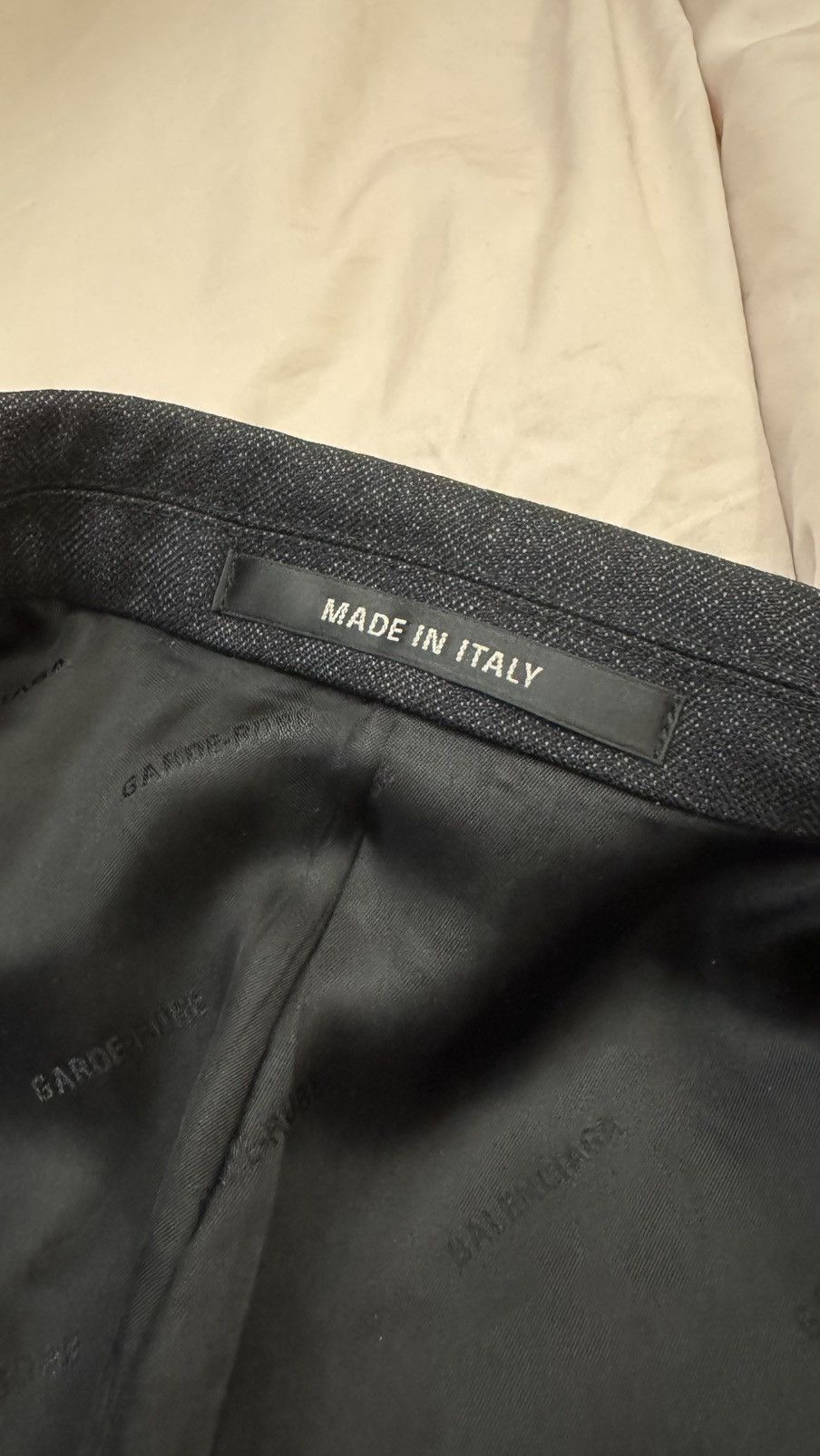 Balenciaga Balenciaga Garde Robe Wool Blazer Size 44S - 8 Thumbnail