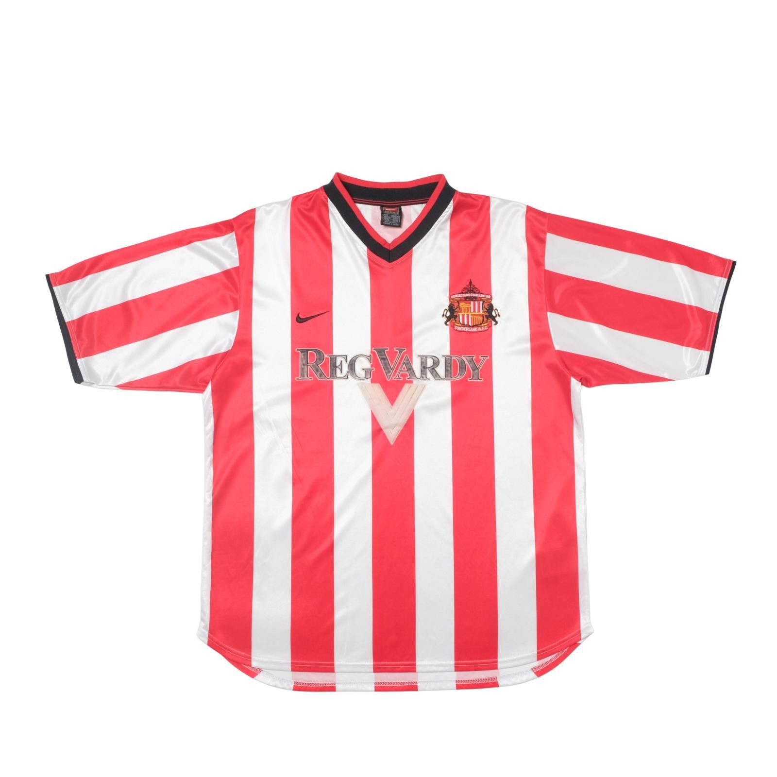 Nike 2000/02 Sunderland Home Shirt Nike (L/XL) Size US L / EU 52-54 / 3 - 1 Thumbnail