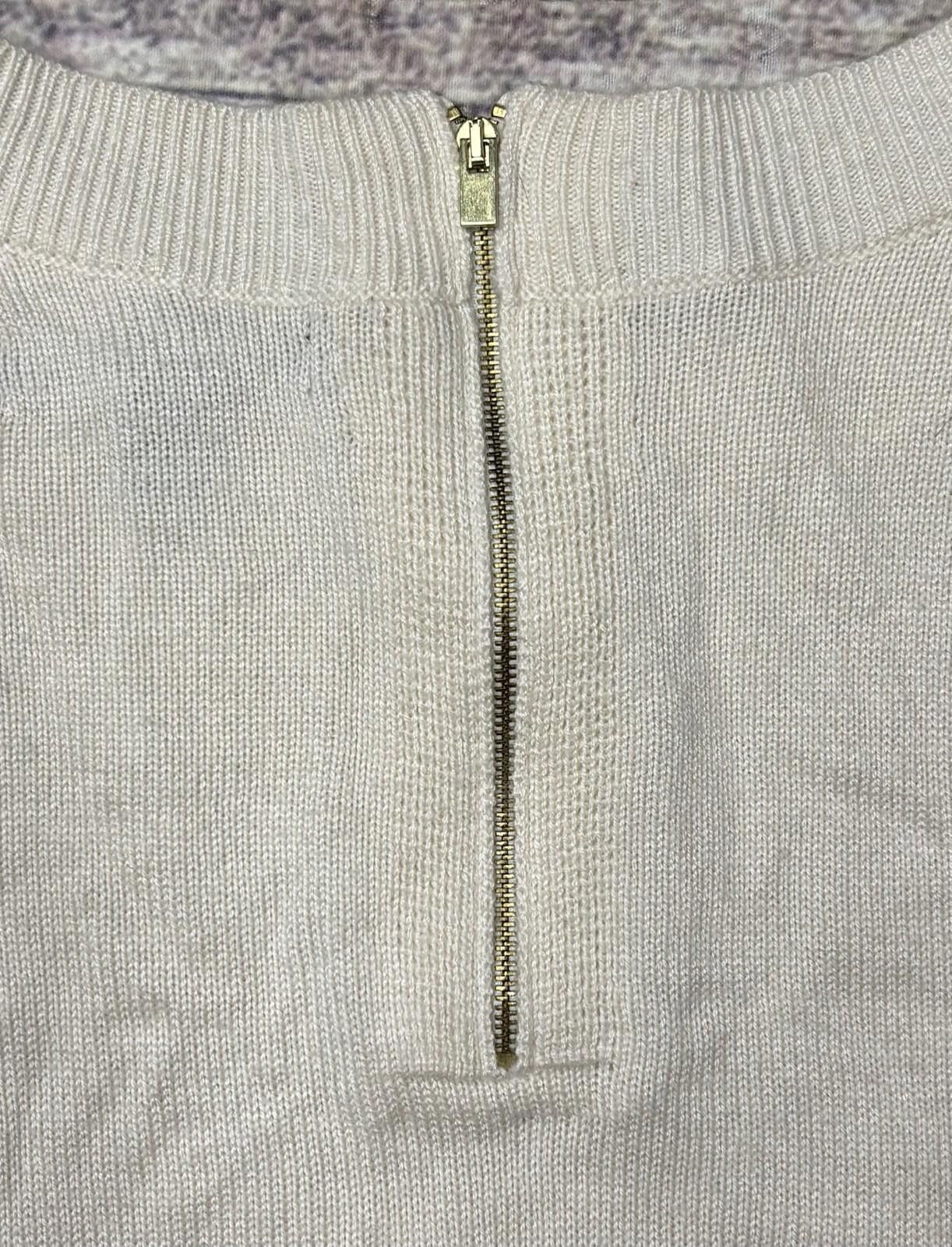 Banana Republic Banana Republic Sweater Womens S Merino Wool Vegan Leather Size S / US 4 / IT 40 - 4 Thumbnail