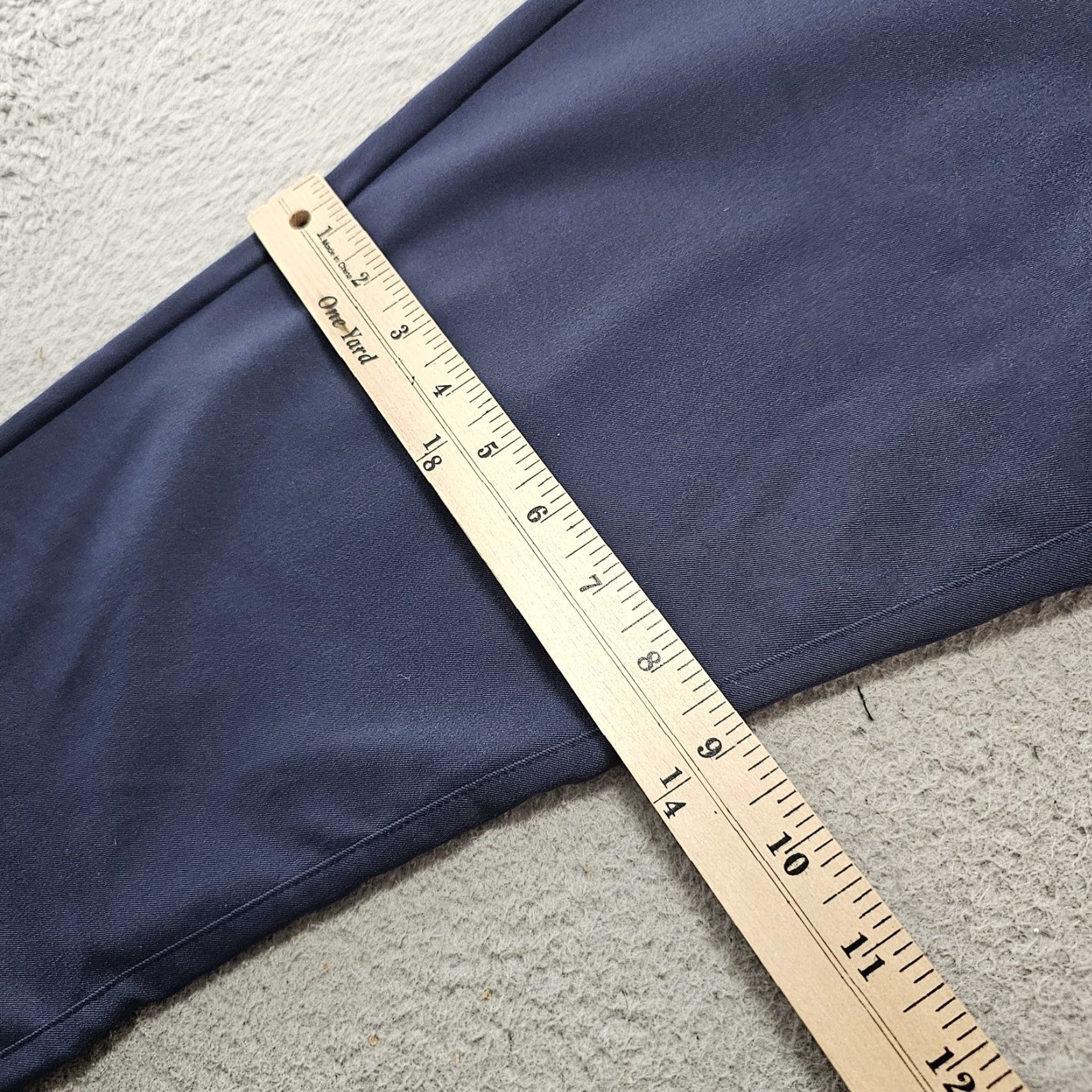Rhone Rhone Pants Mens 30 Navy Blue Commuter Slim Fit Stretch Dress Chino Modern H20 Size US 30 / EU 46 - 6 Thumbnail