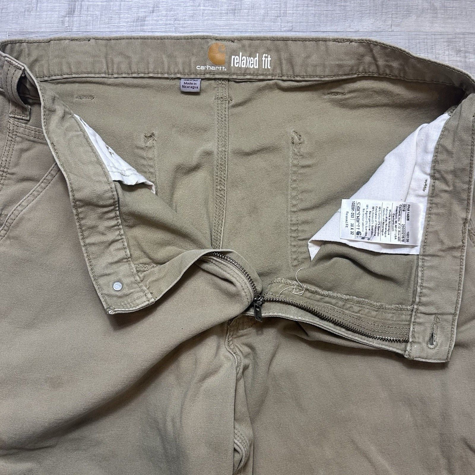 Carhartt Carhartt Pants Mens 38x32 Rigby Rugged Flex Canvas Relaxed Size US 38 / EU 54 - 4 Thumbnail