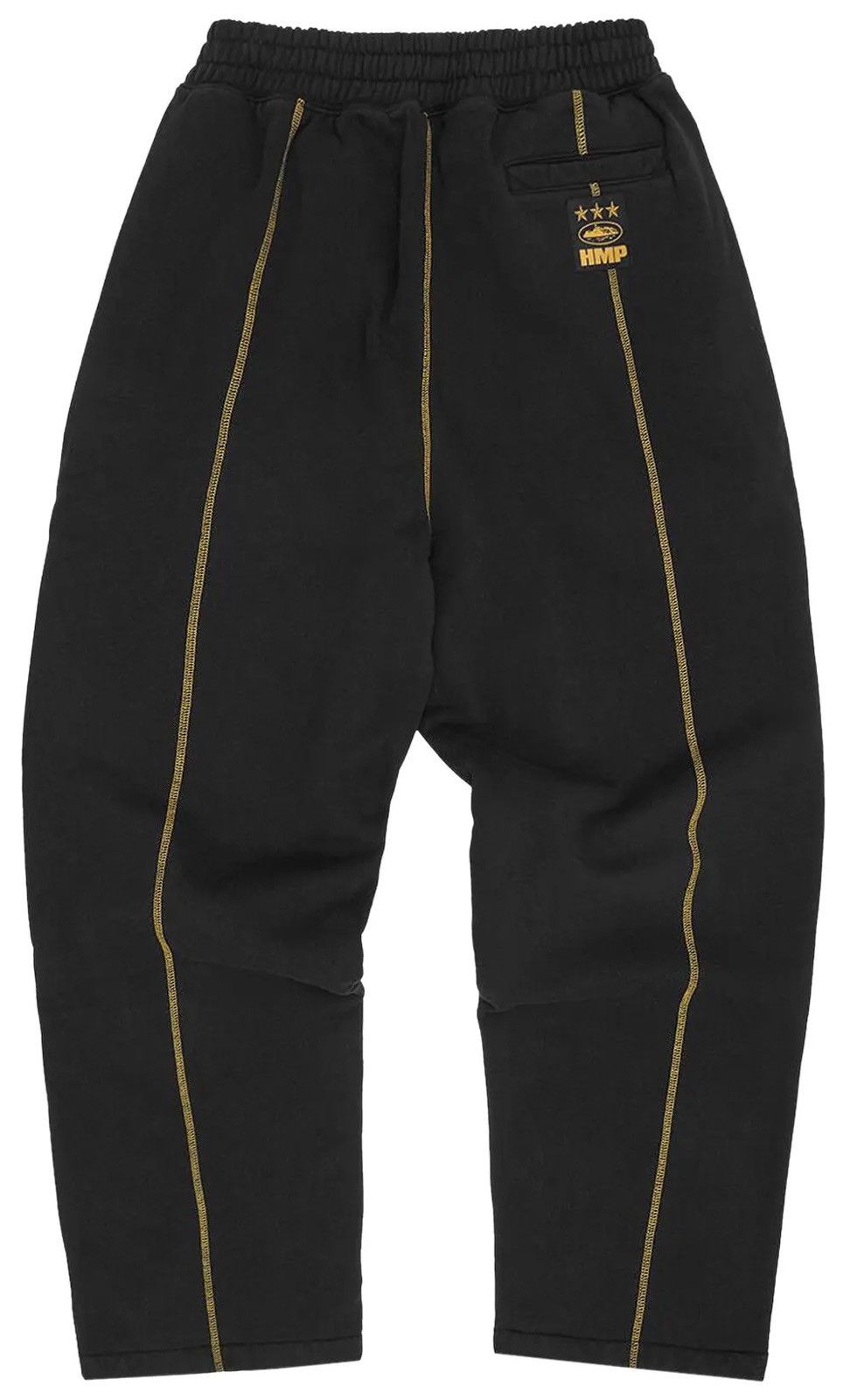 Corteiz CORTEIZ SWEATPANT - SIZE M - BLACK/YELLOW - SS25 Size US 31 - 2 Thumbnail