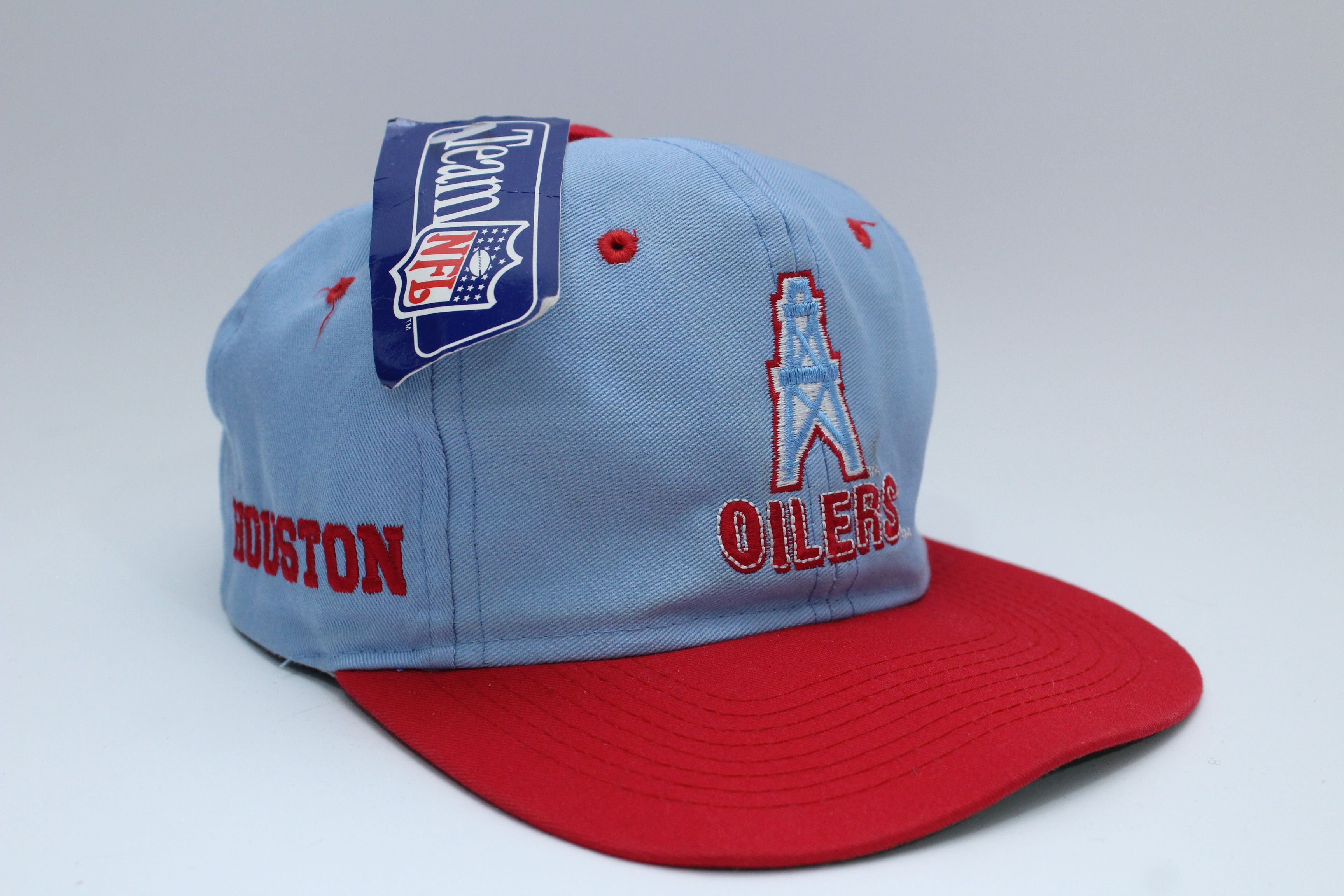 image of Nfl Houston Oilers Competitor Cap New Vintage Hype, Men's