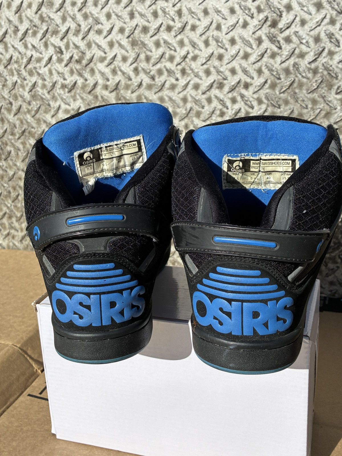 Osiris Osiris NYC 83 LTE Rare Blue Black Men's High Top Skate 7.5 Size US 7.5 / EU 40-41 - 5 Thumbnail