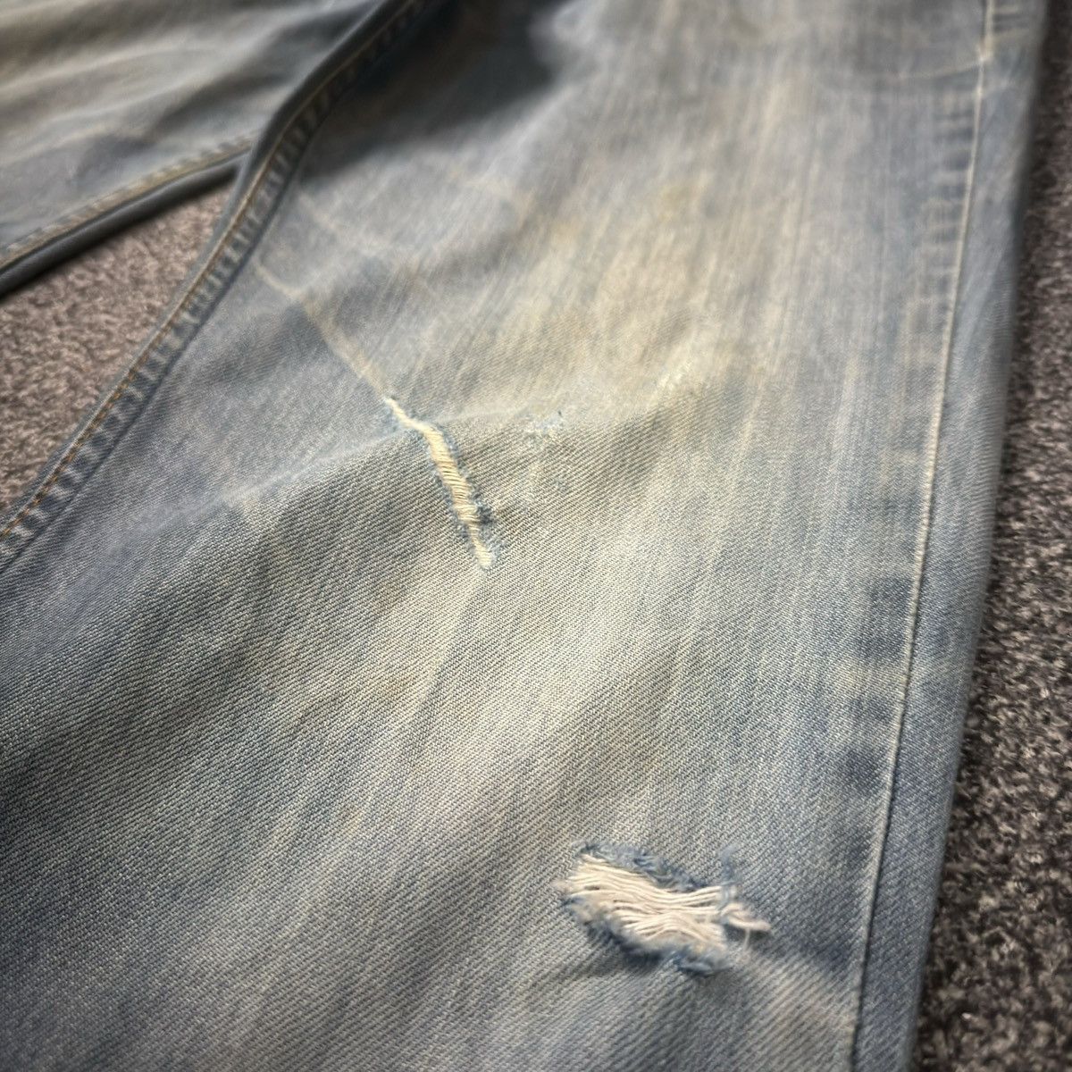 Engineered Garments × Levi's Vintage Flared y2k Levis 517 Distressed Denim Boot Cut W34 Size US 34 / EU 50 - 6 Thumbnail