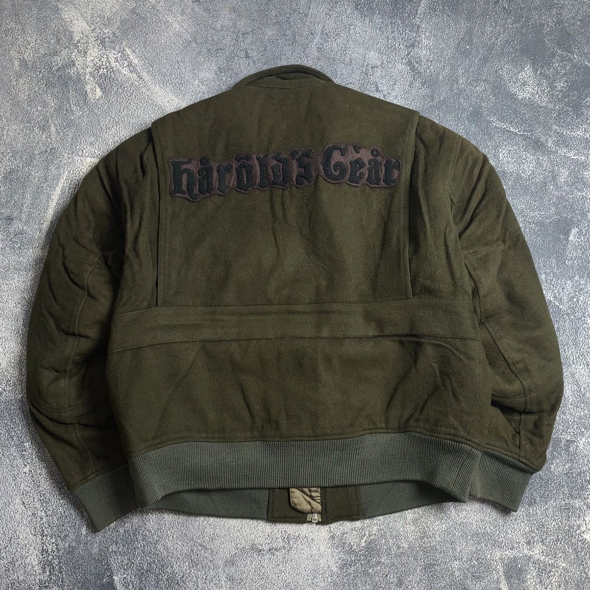 Designer × Japanese Brand × Vintage Harold’s Gear Biker Wool Jacket Size US M / EU 48-50 / 2 - 10 Thumbnail