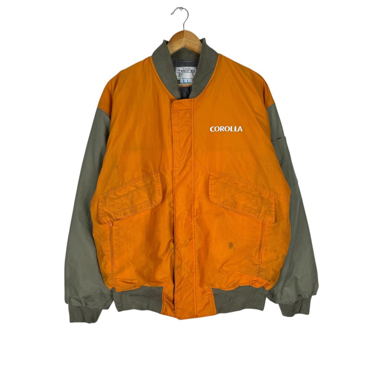 Japanese Brand ☀️TOYOTA COROLLA RACING MA-1 BOMBER JACKET Size US L / EU 52-54 / 3 - 2 Thumbnail