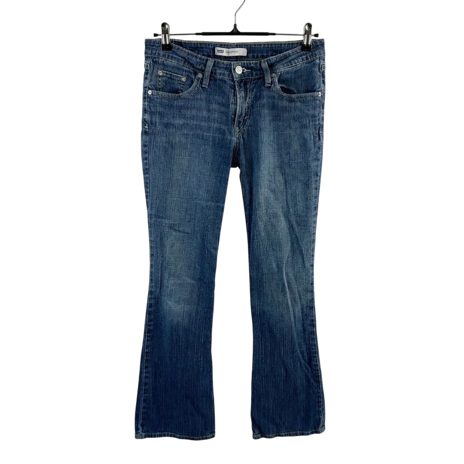 Levi's Levi's 518 Super Low Rise Boot Cut Jeans Size 9 Y2K Medium Size 30" / US 8 / IT 44 - 2 Thumbnail