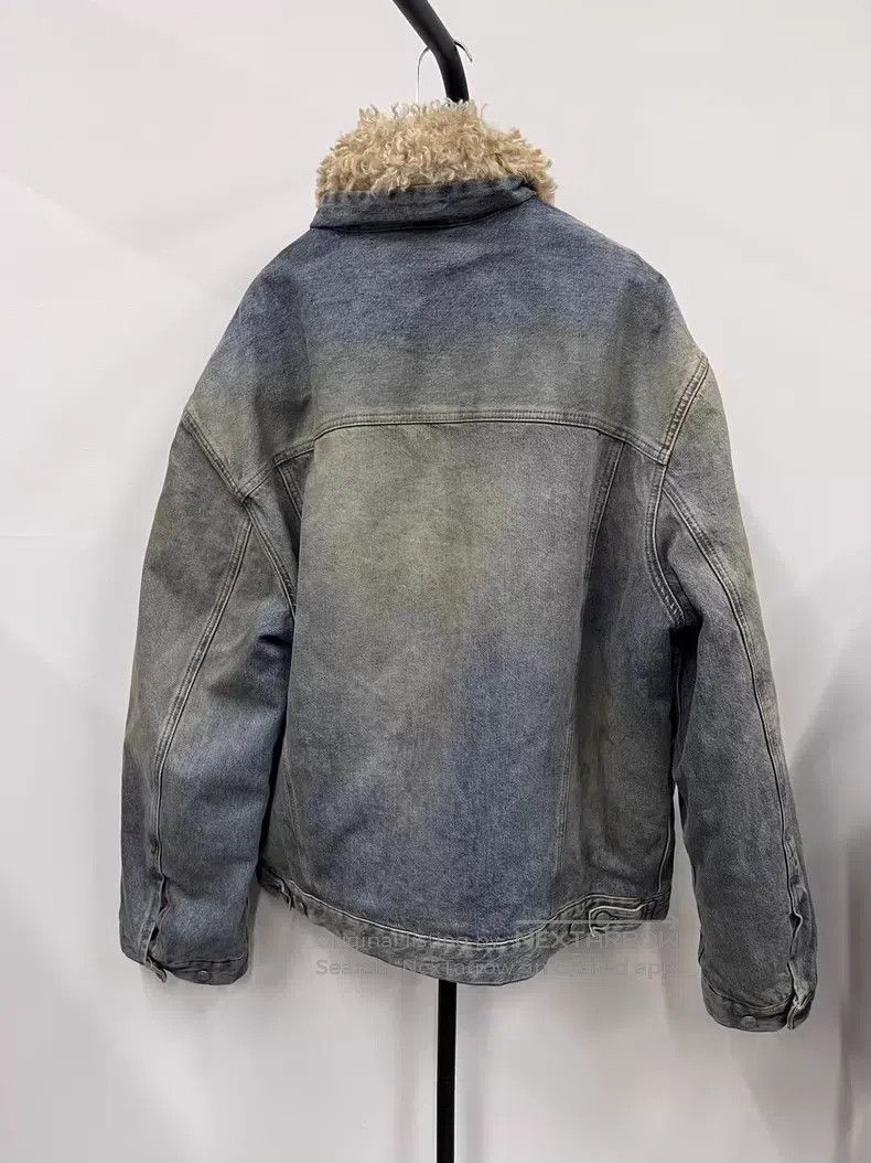 Acne Studios FW24 Washed Casual Button Long Sleeve Denim J