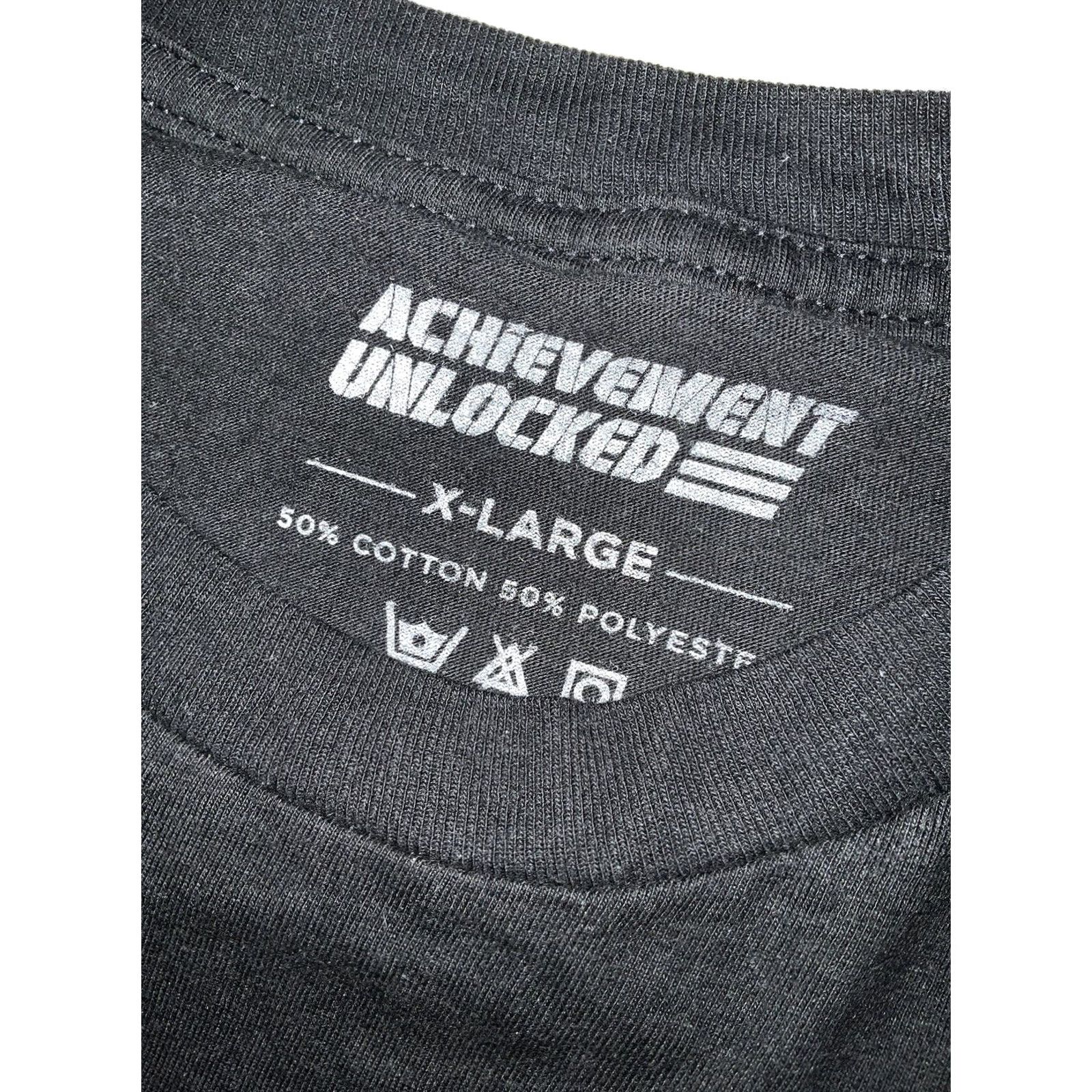 Vintage Achievement Unlocked T-Shirt Black Captain Cone Head Graphic Cigar Smoke Sz. XL Mens XL Size US XL / EU 56 / 4 - 7 Thumbnail