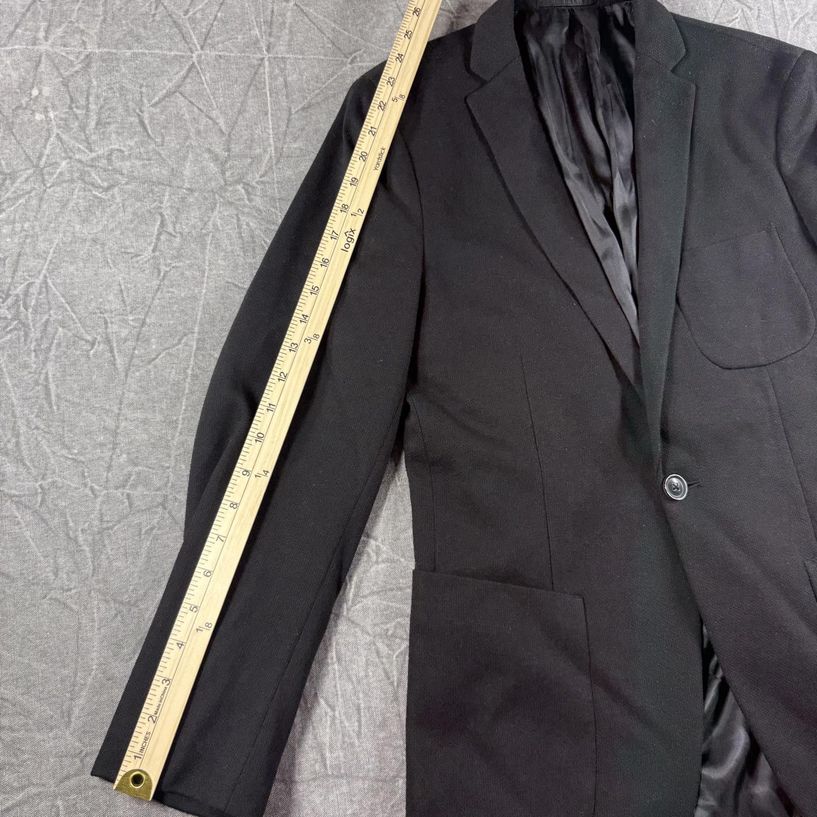 Topman Topman Blazer Men's 38R Black Size 38R - 4 Thumbnail