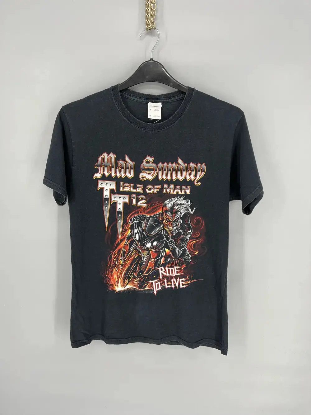 Harley Davidson Vintage The Legend Lives On Sturgis Biker Tee Size US M / EU 48-50 / 2 - 1 Thumbnail