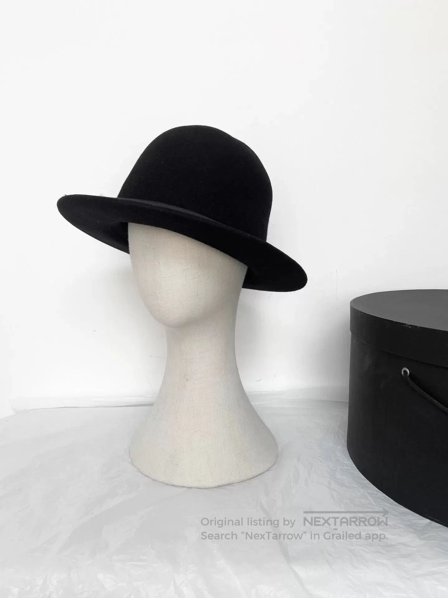Ann Demeulemeester Ann Demeulemeester 2006 Fall Bowler Hat. Size ONE SIZE - 2 Thumbnail