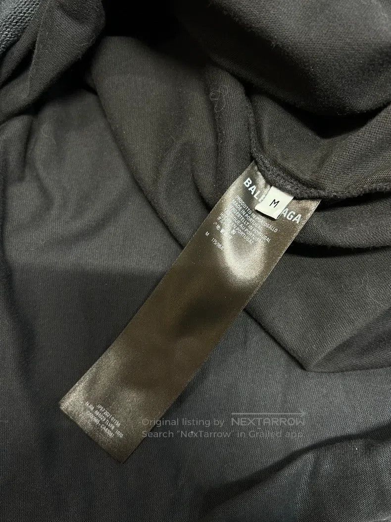 Balenciaga Balenciaga Faux Two-Piece Washed Hoodie Size US M / EU 48-50 / 2 - 4 Thumbnail