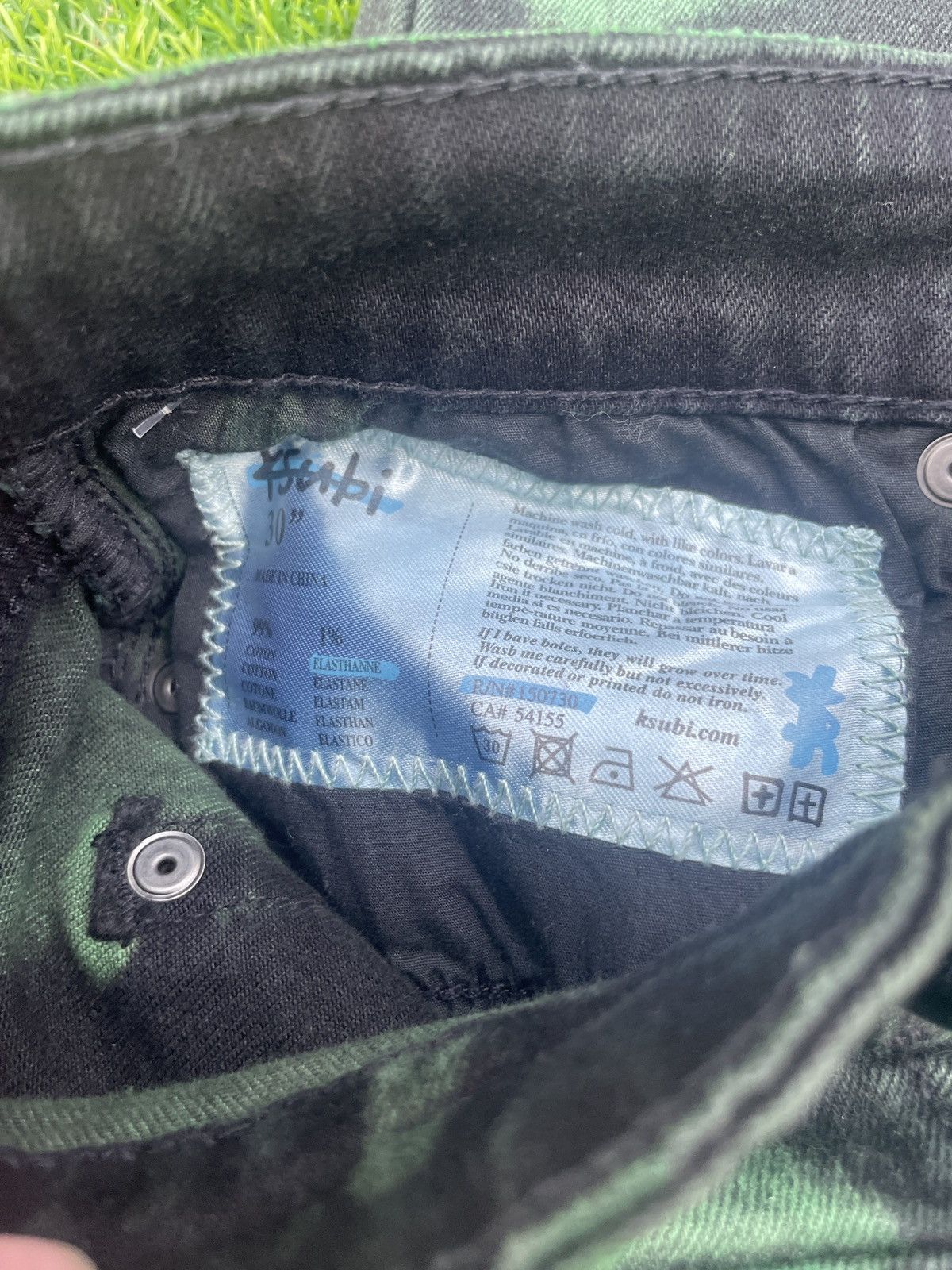 Ksubi Ksubi Brand Jeans (Green/Black) Size US 30 / EU 46 - 8 Thumbnail