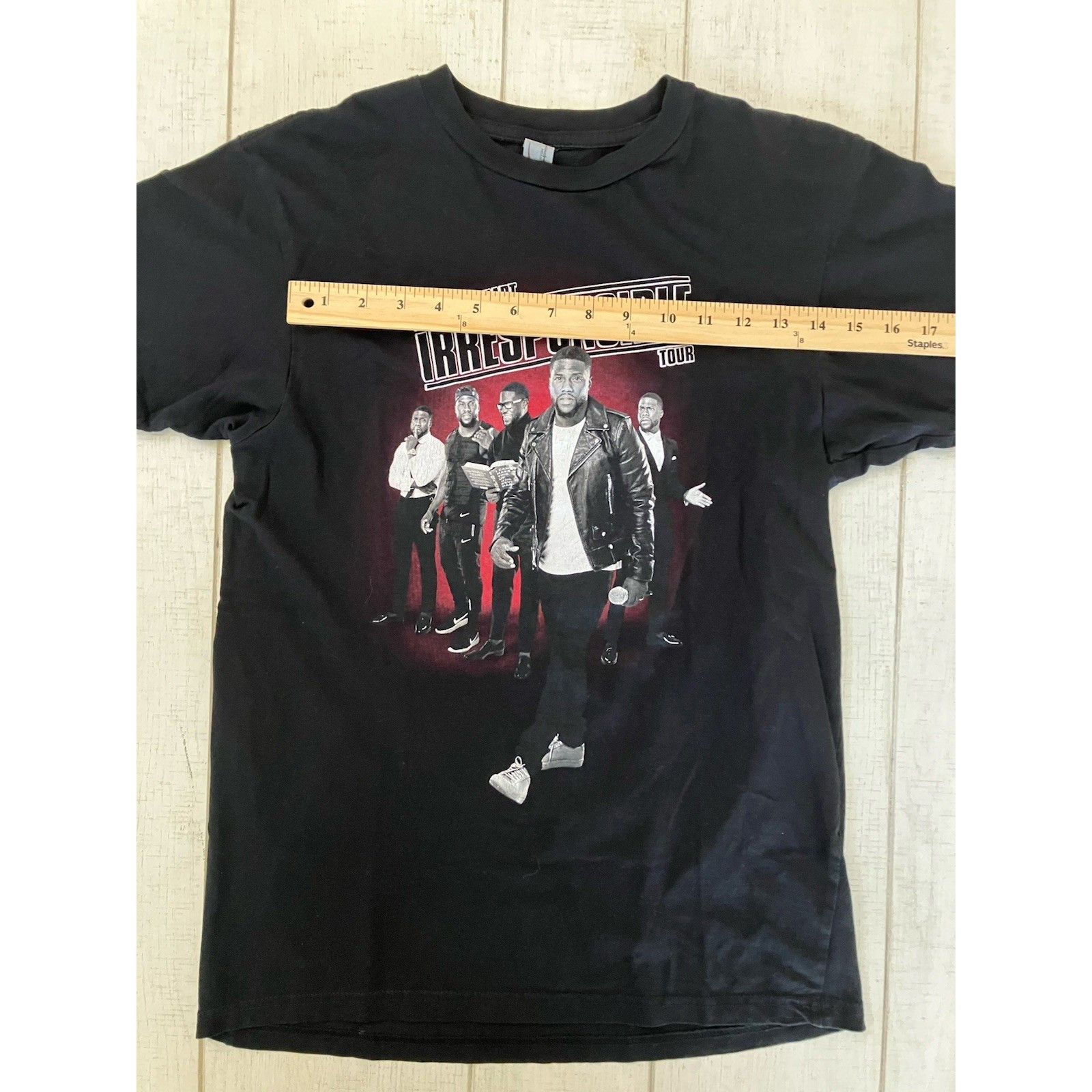 Other Kevin Hart Irresponsible Comedy Tour 2019 Tee Black T-Shirt Size US S / EU 44-46 / 1 - 9 Thumbnail