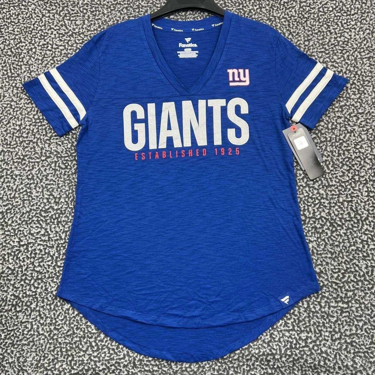 Other New York Giants Shirt Women Fanatics Short Sleeve V-Neck M Size M / US 6-8 / IT 42-44 - 1 Thumbnail