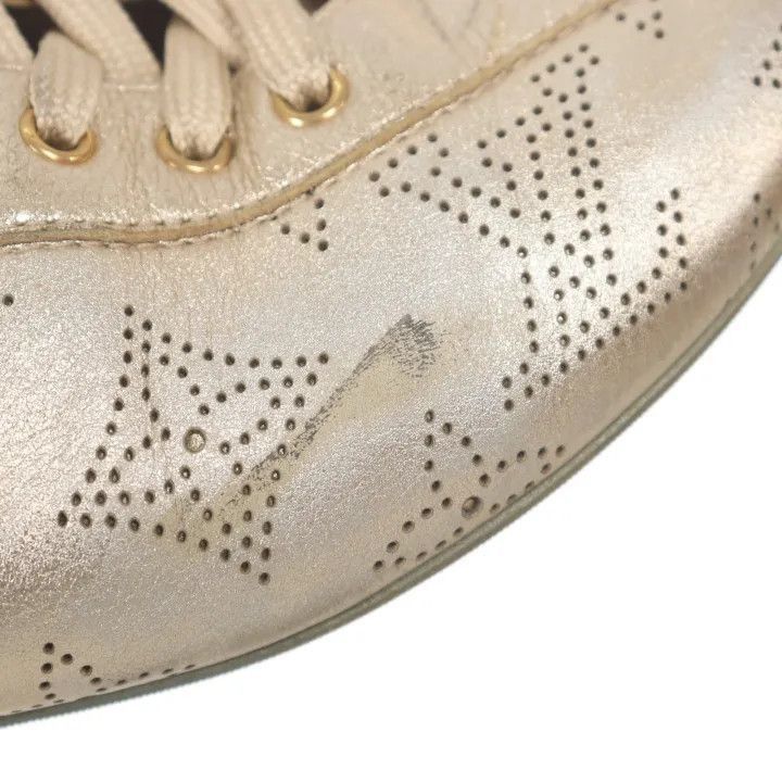 Louis Vuitton Louis Vuitton Gold Casual Lace-up Sneakers for All -2508 Size US 5.5 / EU 38 - 4 Thumbnail