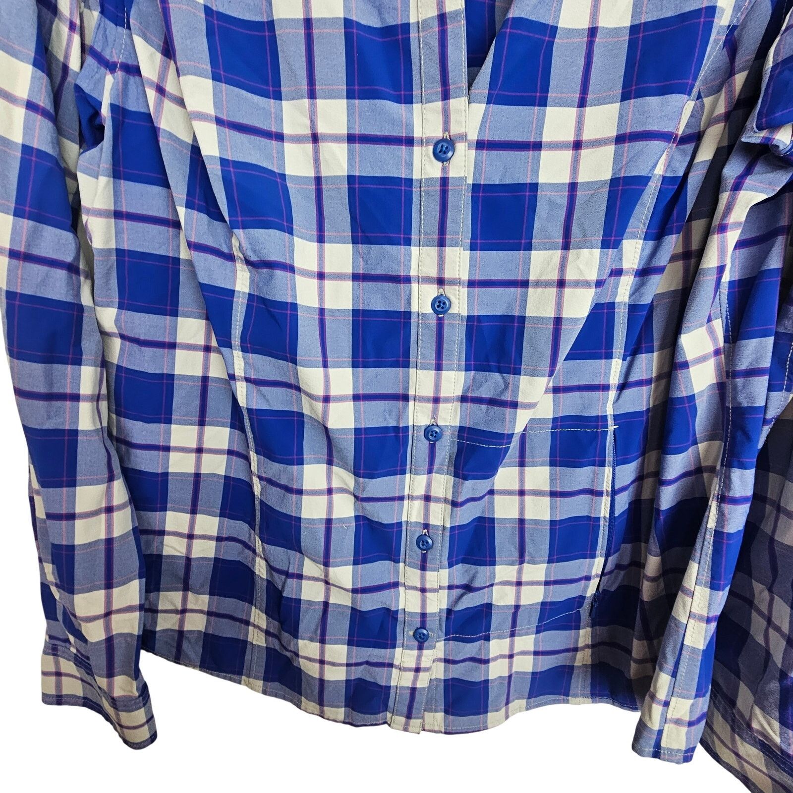Duluth Trading Company Duluth Trading Co Plaid Vented Button Shirt L Gorpcore Size L / US 10 / IT 46 - 3 Thumbnail