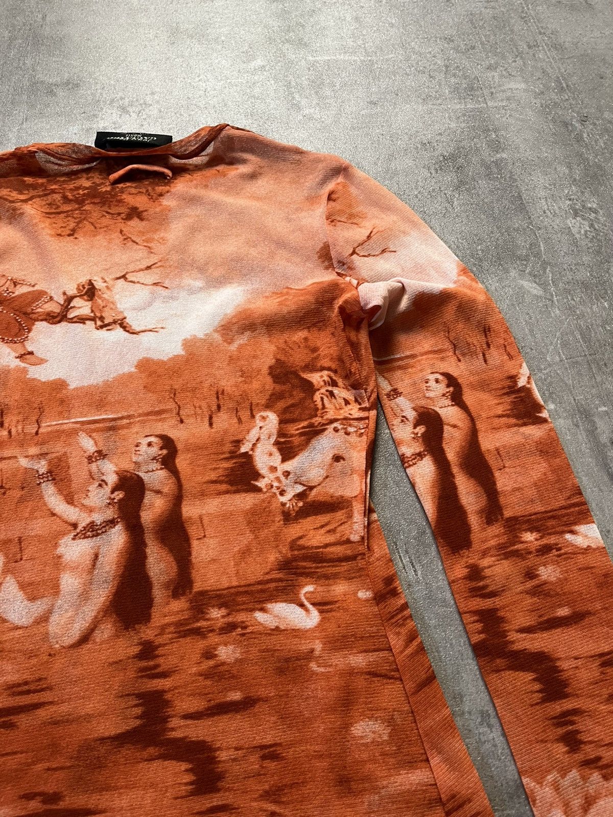Jean Paul Gaultier Vintage Jean Paul Gaultier SS94 Krishna & the Gopis mesh l Size US S / EU 44-46 / 1 - 12 Thumbnail
