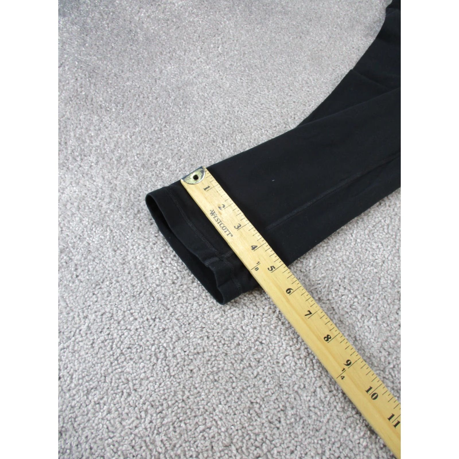 Lululemon Lululemon Leggings Womens 6 Black Stretch Knit Capri Crop Exercise Athletic Size 28" / US 6 / IT 42 - 5 Thumbnail