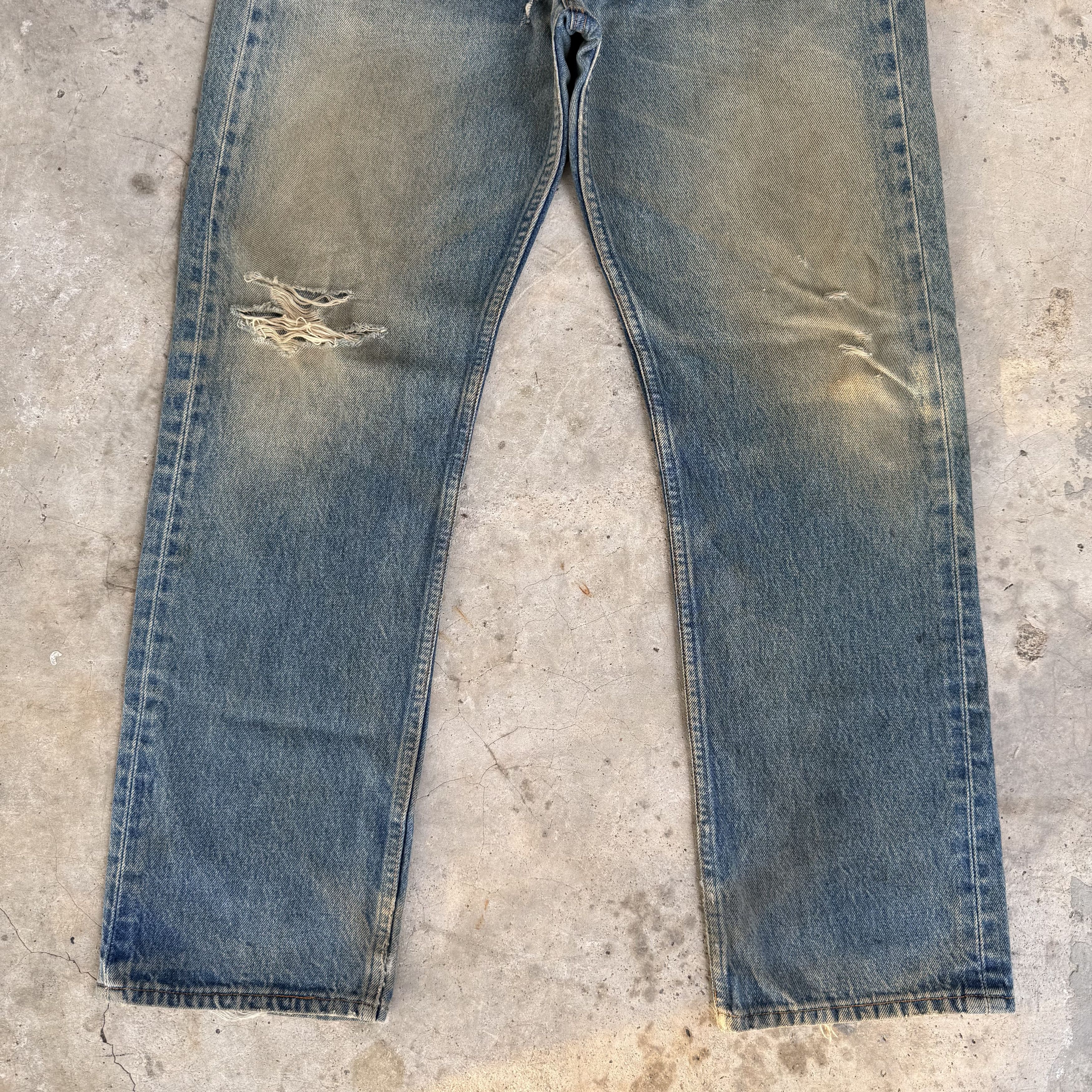 Levi's Vintage Clothing Vintage Levi's 501 95s Made Usa Rusty Denim Size US 36 / EU 52 - 2 Thumbnail