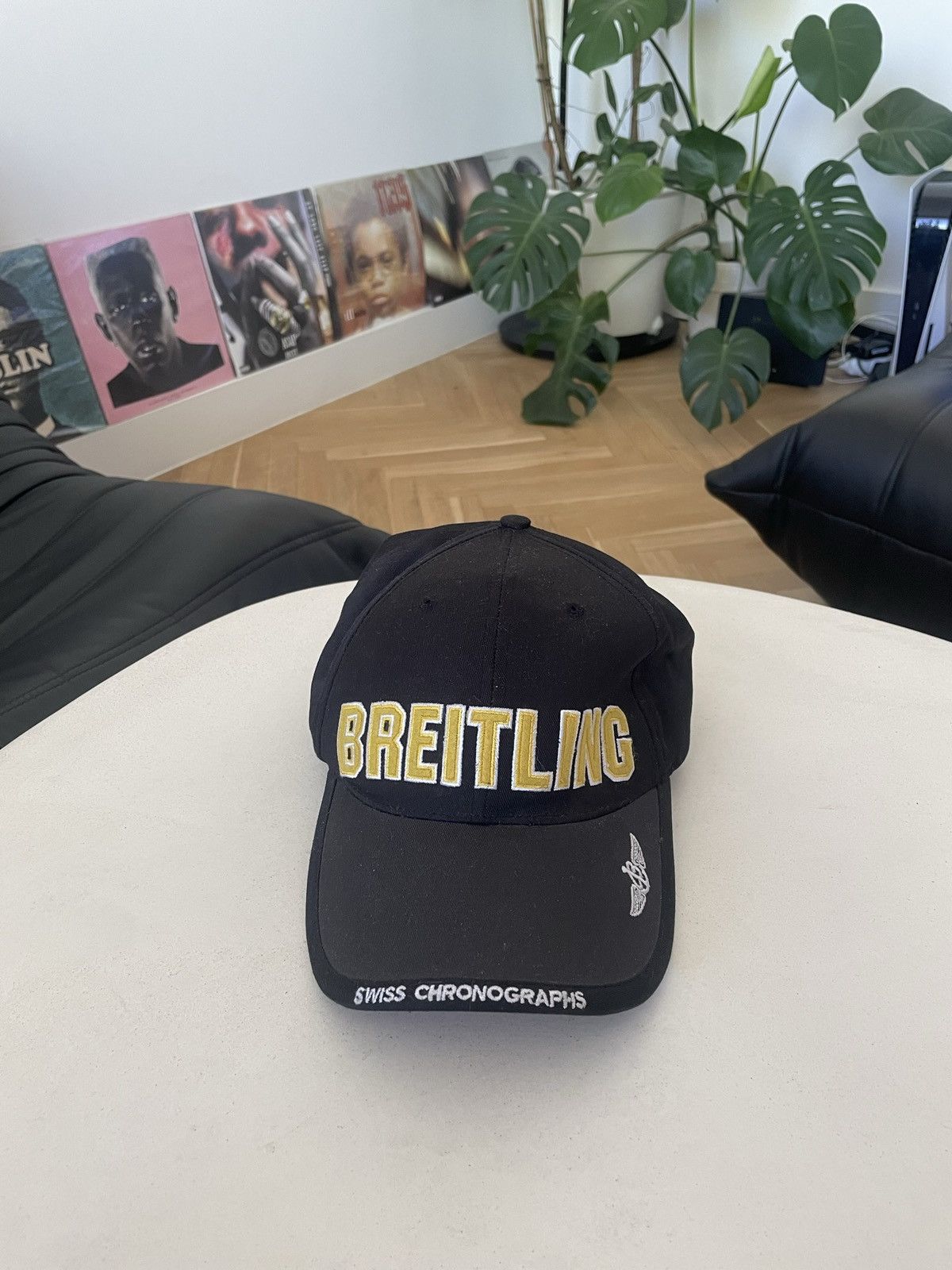Breitling Vintage Breitling Cap Hat Watch Rolex Cartier Racing Omega Size ONE SIZE - 1 Thumbnail