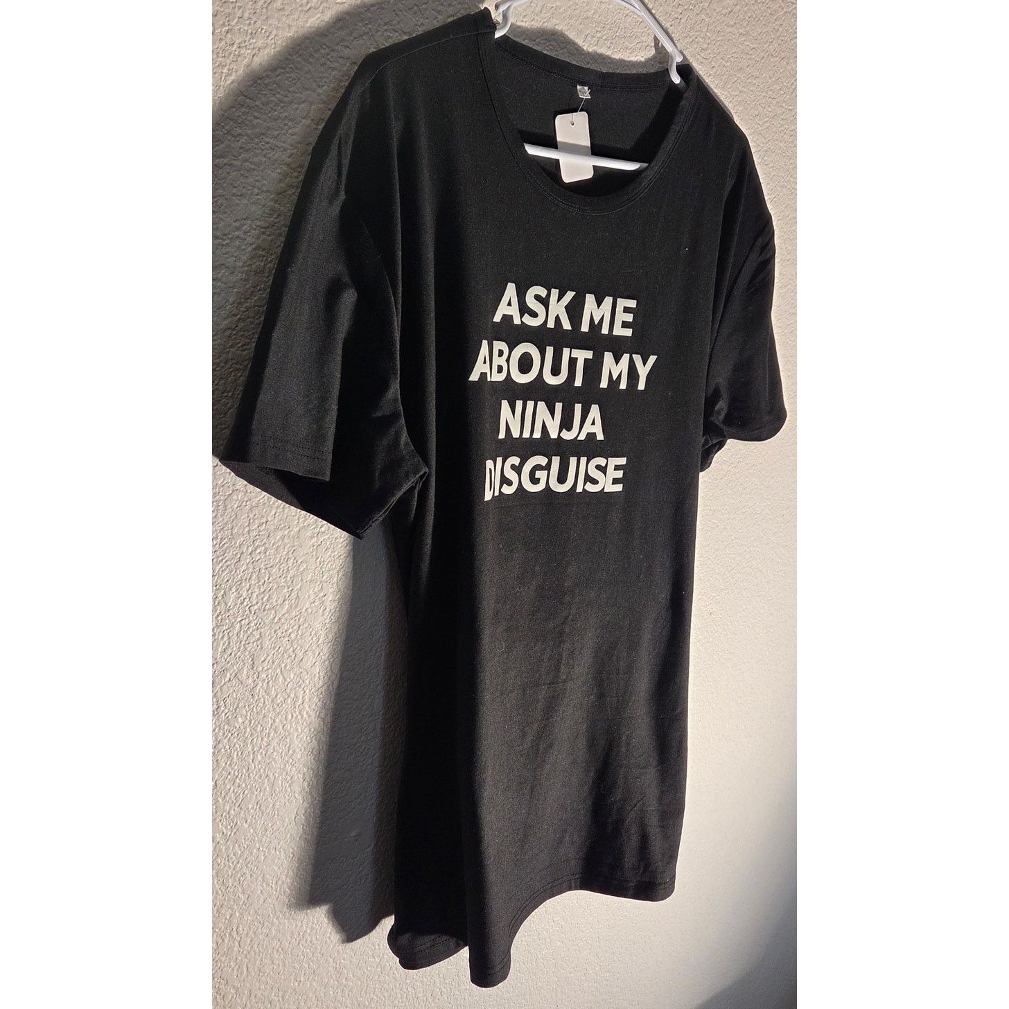 Other Ninja Flip Side Funny T-Shirt - Men's 2XL - Great Design! Size US XXL / EU 58 / 5 - 4 Thumbnail
