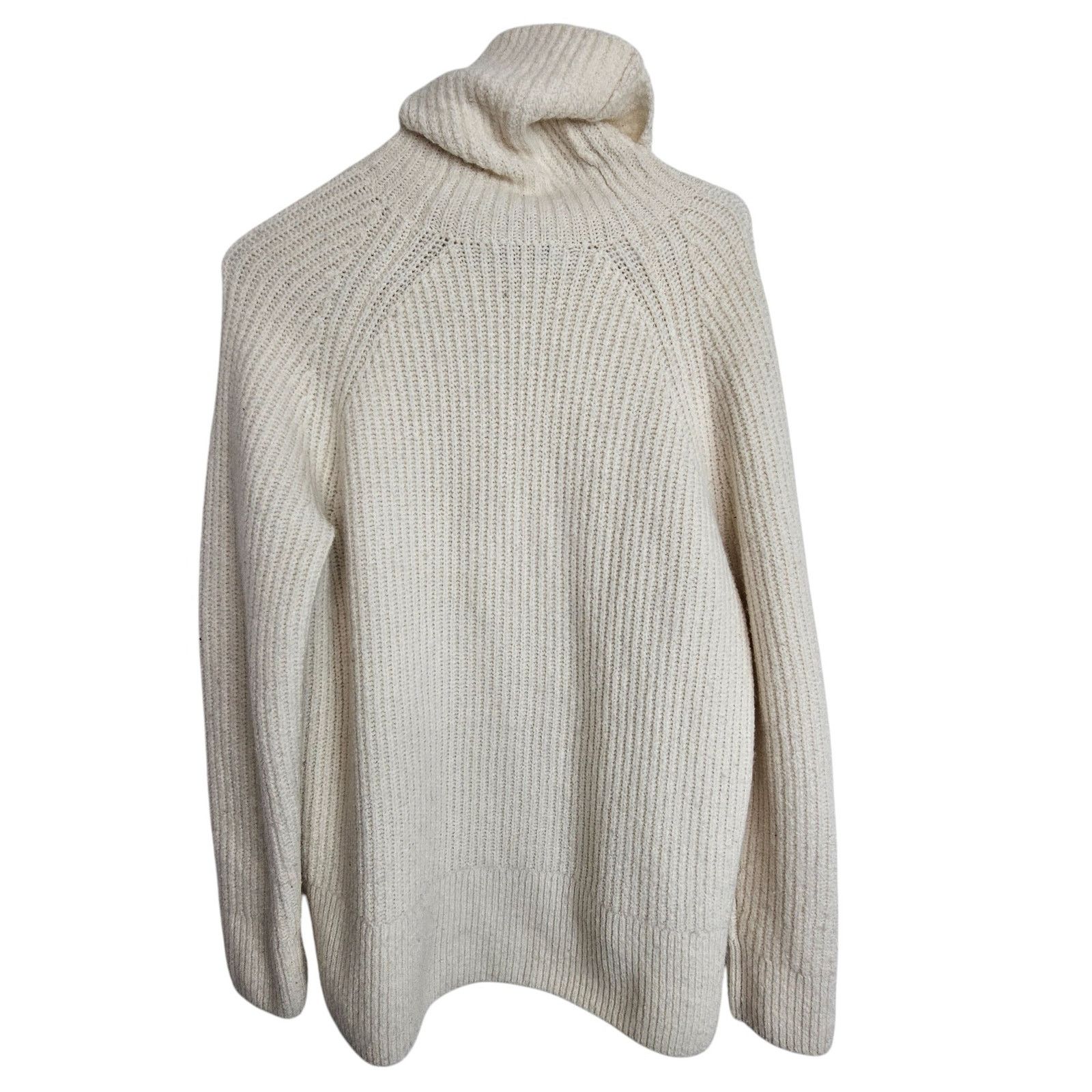 Madewell Madewell Womens Wool Knit Turtleneck Sweater Sz M Minimalist Size M / US 6-8 / IT 42-44 - 6 Thumbnail