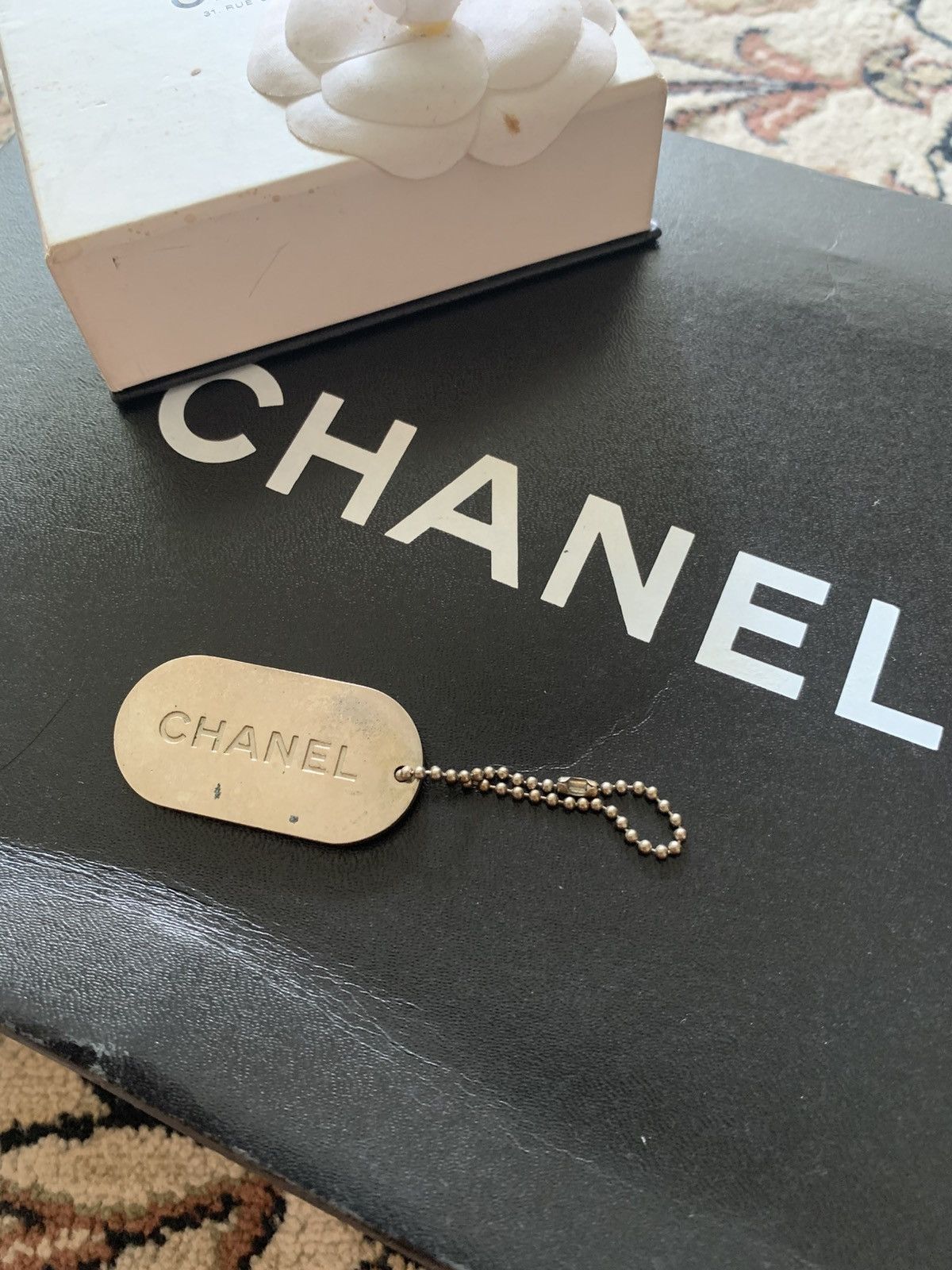 Chanel Rare Chanel gold stripes pendant Size ONE SIZE - 6 Thumbnail