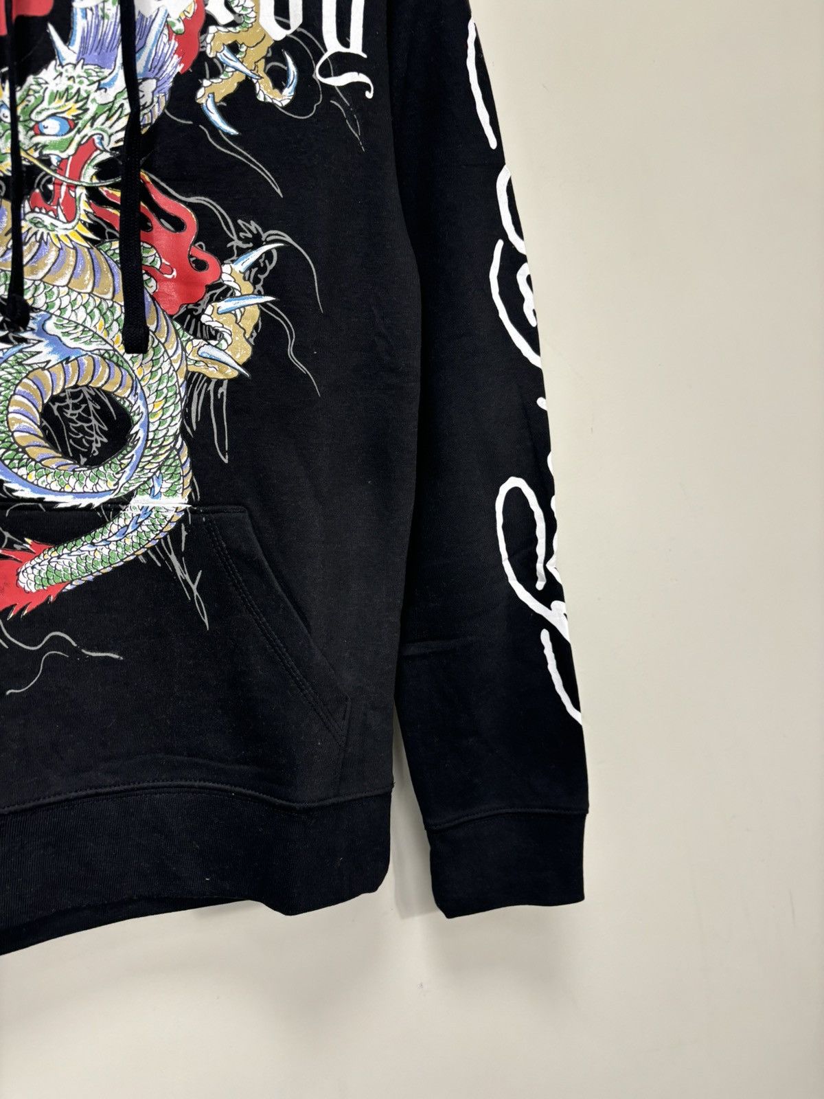 Ed Hardy Ed Hardy Y2K Chinese Dragon Logo NEW Hype Black Hoodie Size US S / EU 44-46 / 1 - 6 Thumbnail