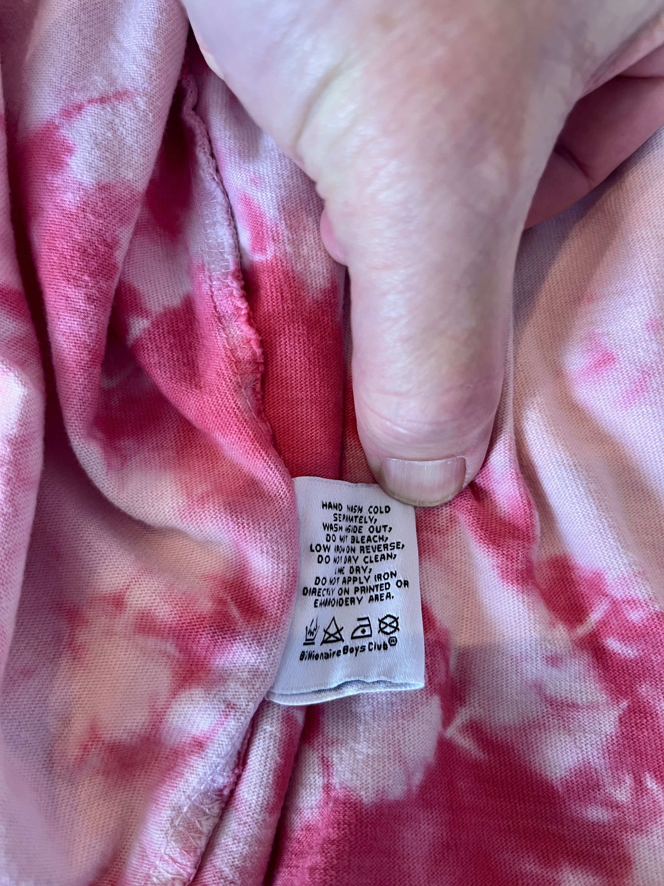 Billionaire Boys Club BBC Billionaire Boys Club Pink Tie Dye Astronaut Tee M Size US M / EU 48-50 / 2 - 7 Thumbnail