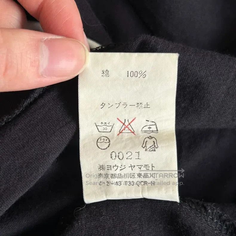 Yohji Yamamoto Yohji Yamamoto 03ss Number Patch Long Sleeve T-shirt Size US M / EU 48-50 / 2 - 7 Thumbnail
