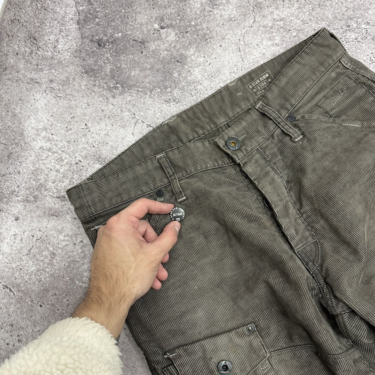 G-Star Vintage 00s GStar Raw washed Cargo pants japanese y2k og Size US 33 - 9 Thumbnail