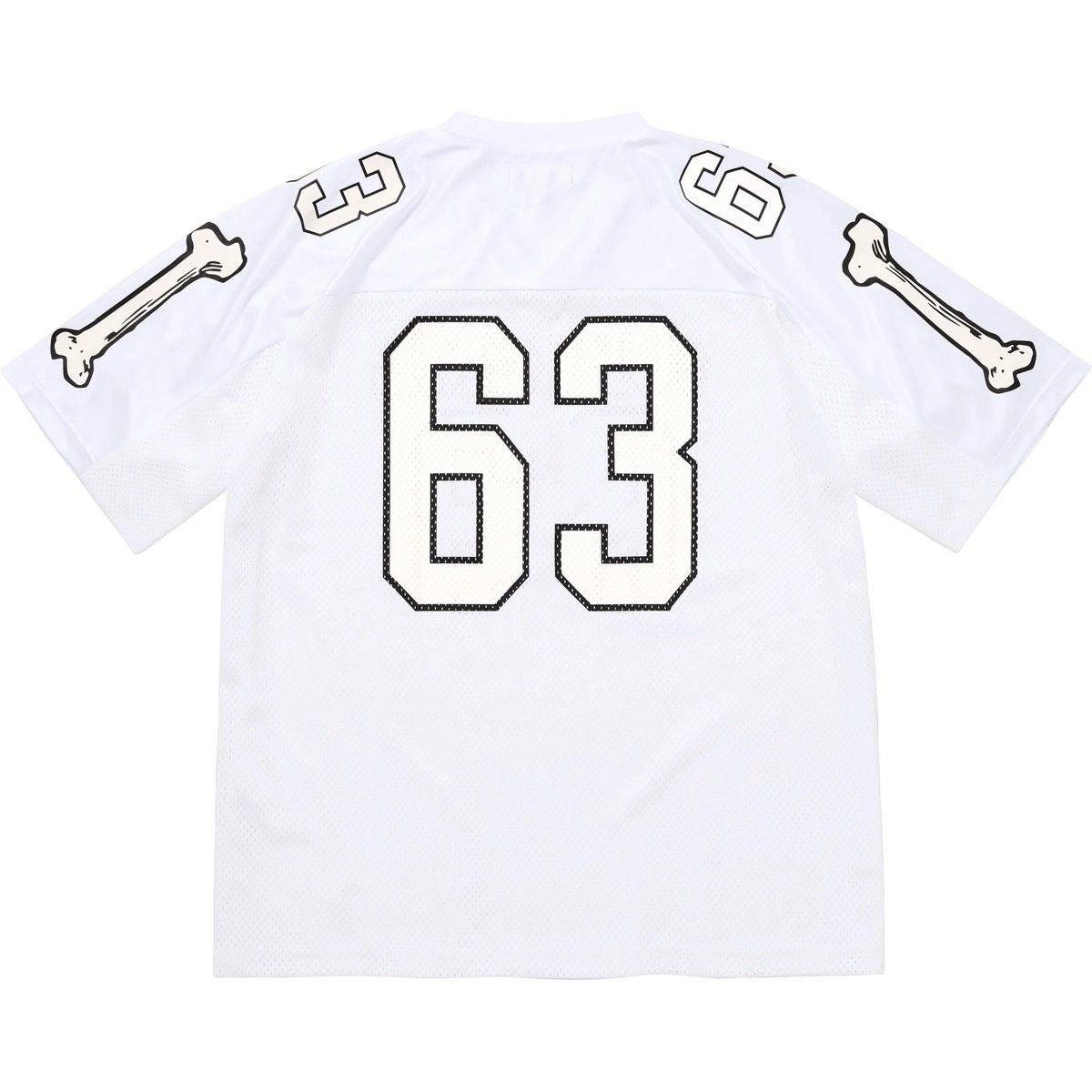 Supreme Supreme Bones Football Jersey White Size US XL / EU 56 / 4 - 2 Thumbnail
