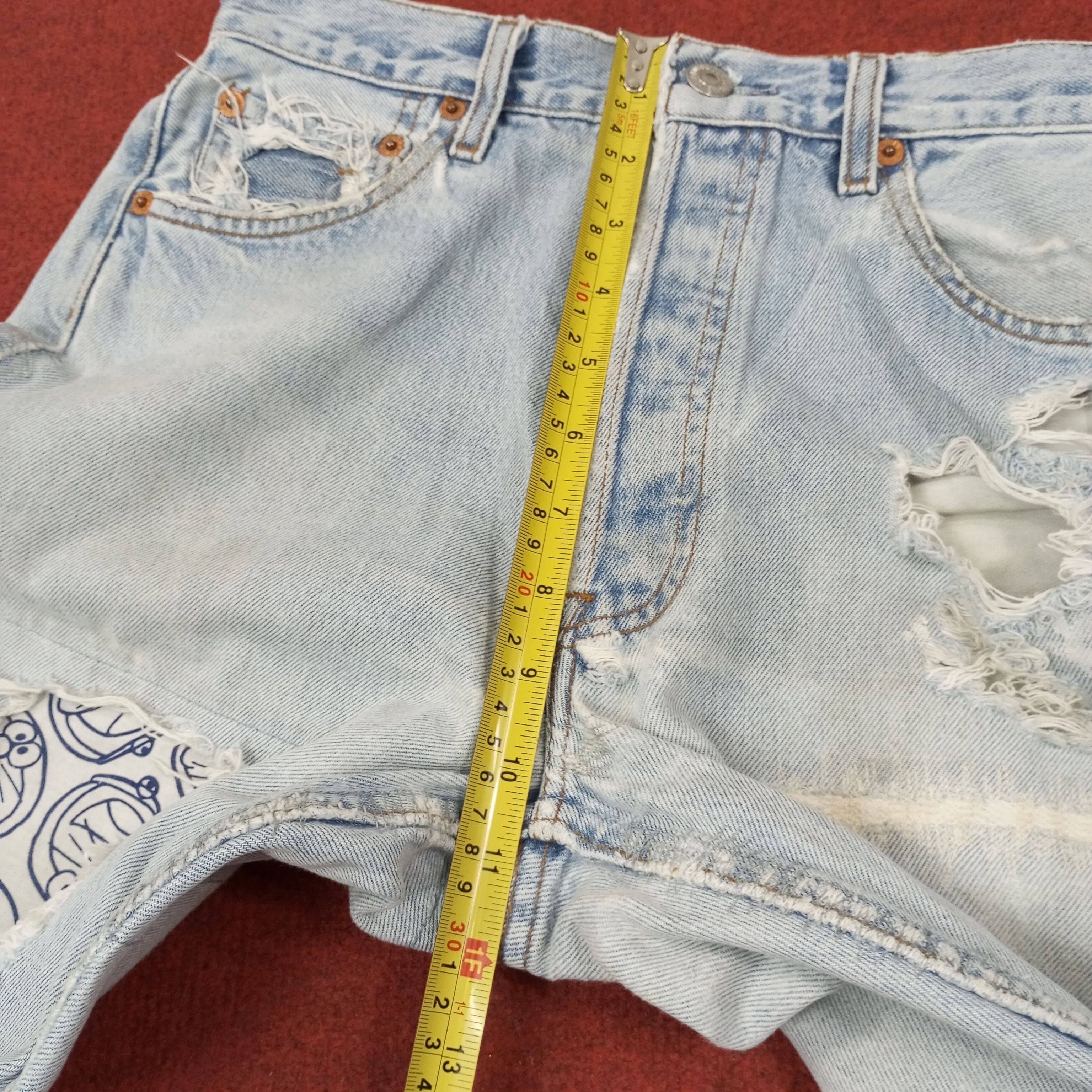 Levi's Levis Fashion Style Distressed Jeans c252n Size US 28 / EU 44 - 8 Thumbnail