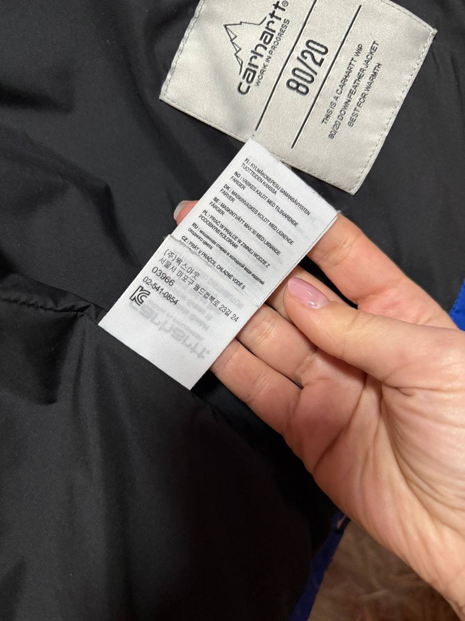 Carhartt Carhartt WIP Down Feather Blue Demy Jacket 80/20 Size XS / US 0-2 / IT 36-38 - 10 Thumbnail